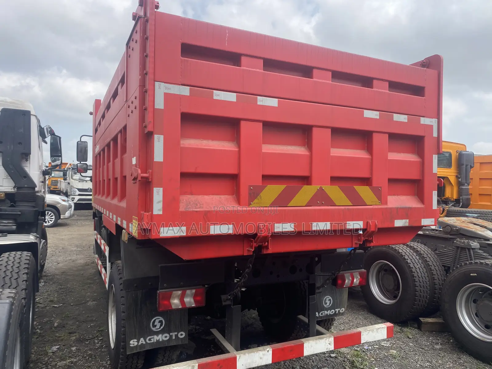 Sagmoto X9 6 Tyres Tipper 2024 Red