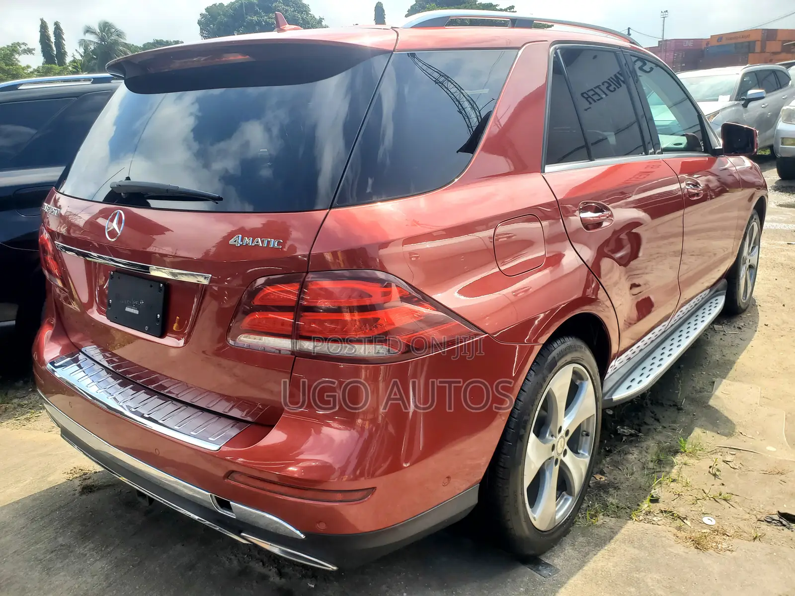 Mercedes-Benz GLE-Class GLE 350d 4MATIC 2017 Red