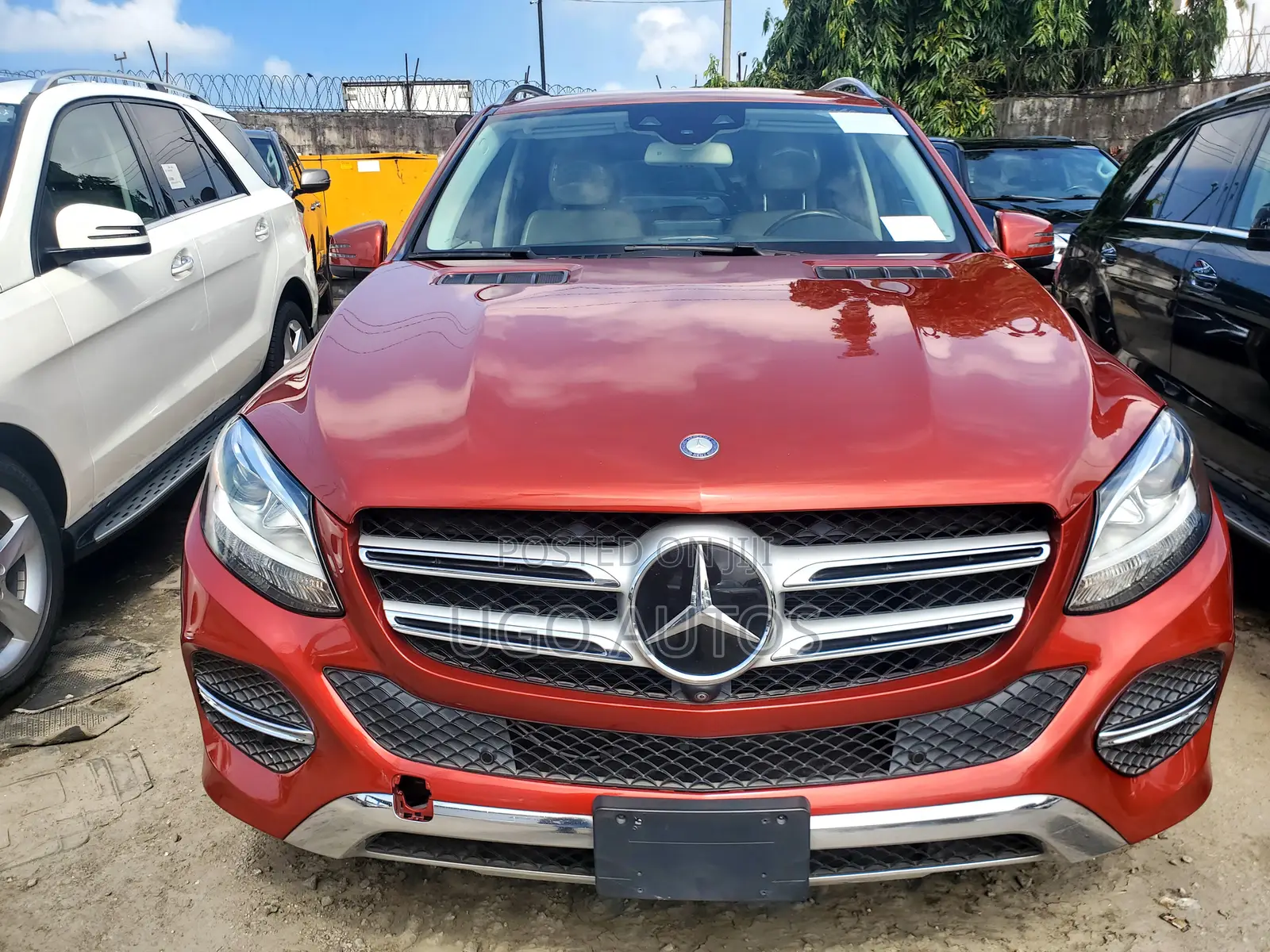Mercedes-Benz GLE-Class GLE 350d 4MATIC 2017 Red