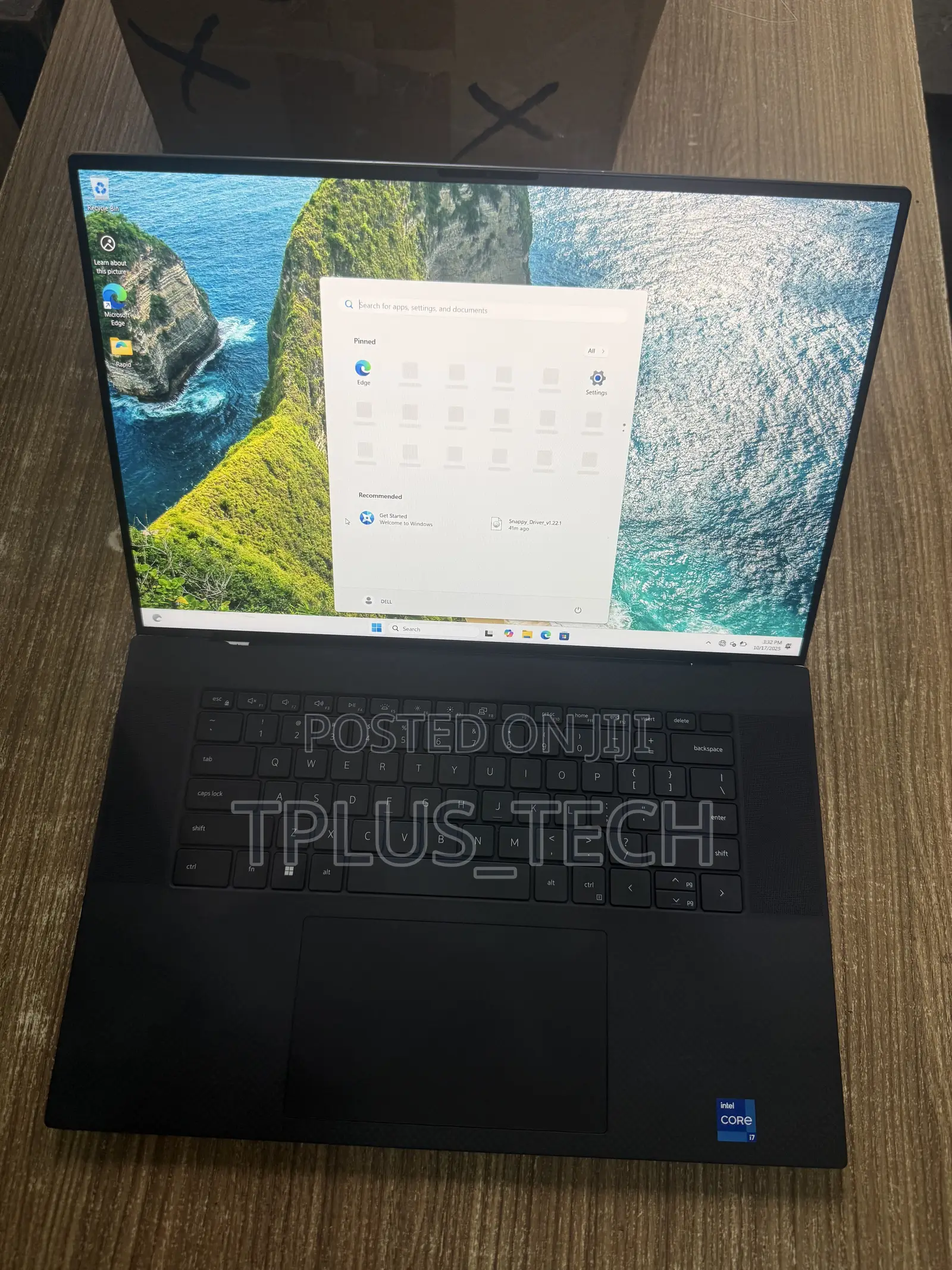 Laptop Dell XPS 17 9720 16GB Intel Core i7 SSD 256GB