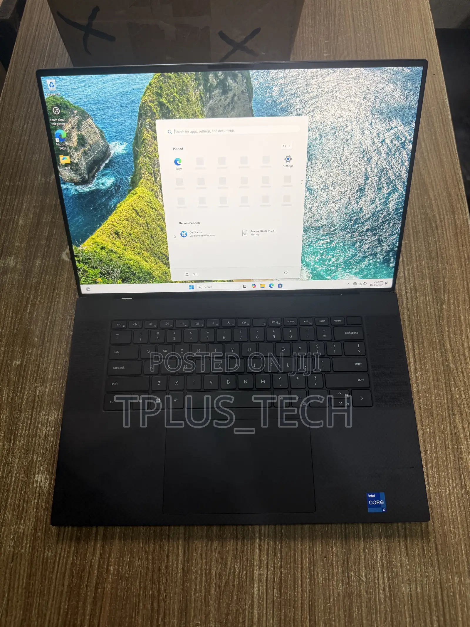 Laptop Dell XPS 17 9720 16GB Intel Core i7 SSD 256GB