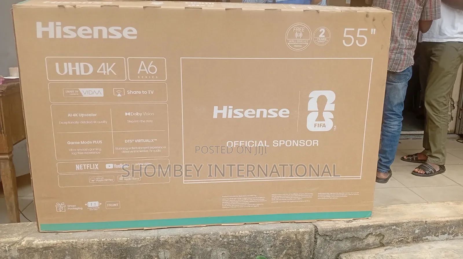 Hisense 55" UHD Smart TV
