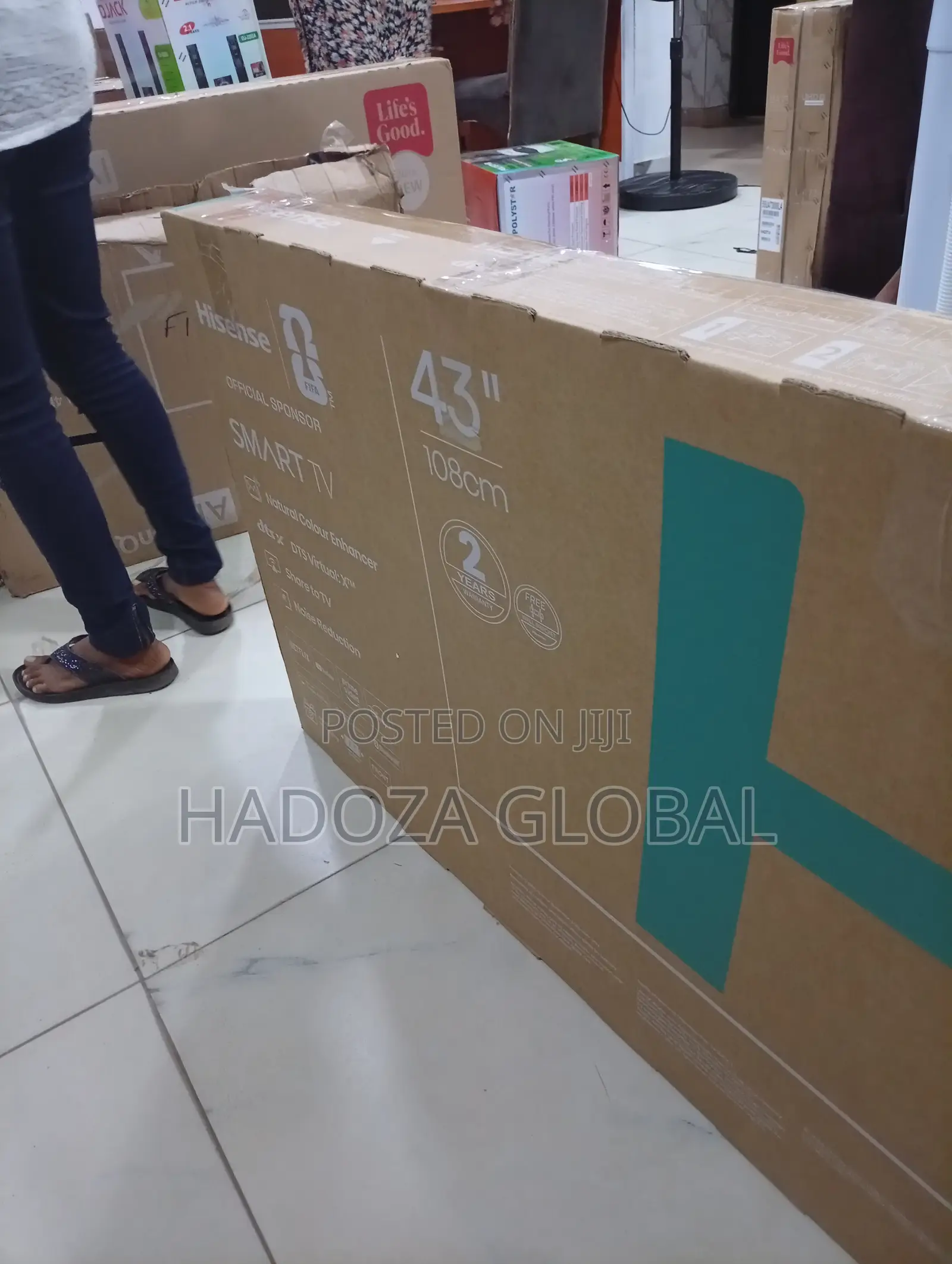 Hisense 43 Inch Smart TV With Smooth Performance