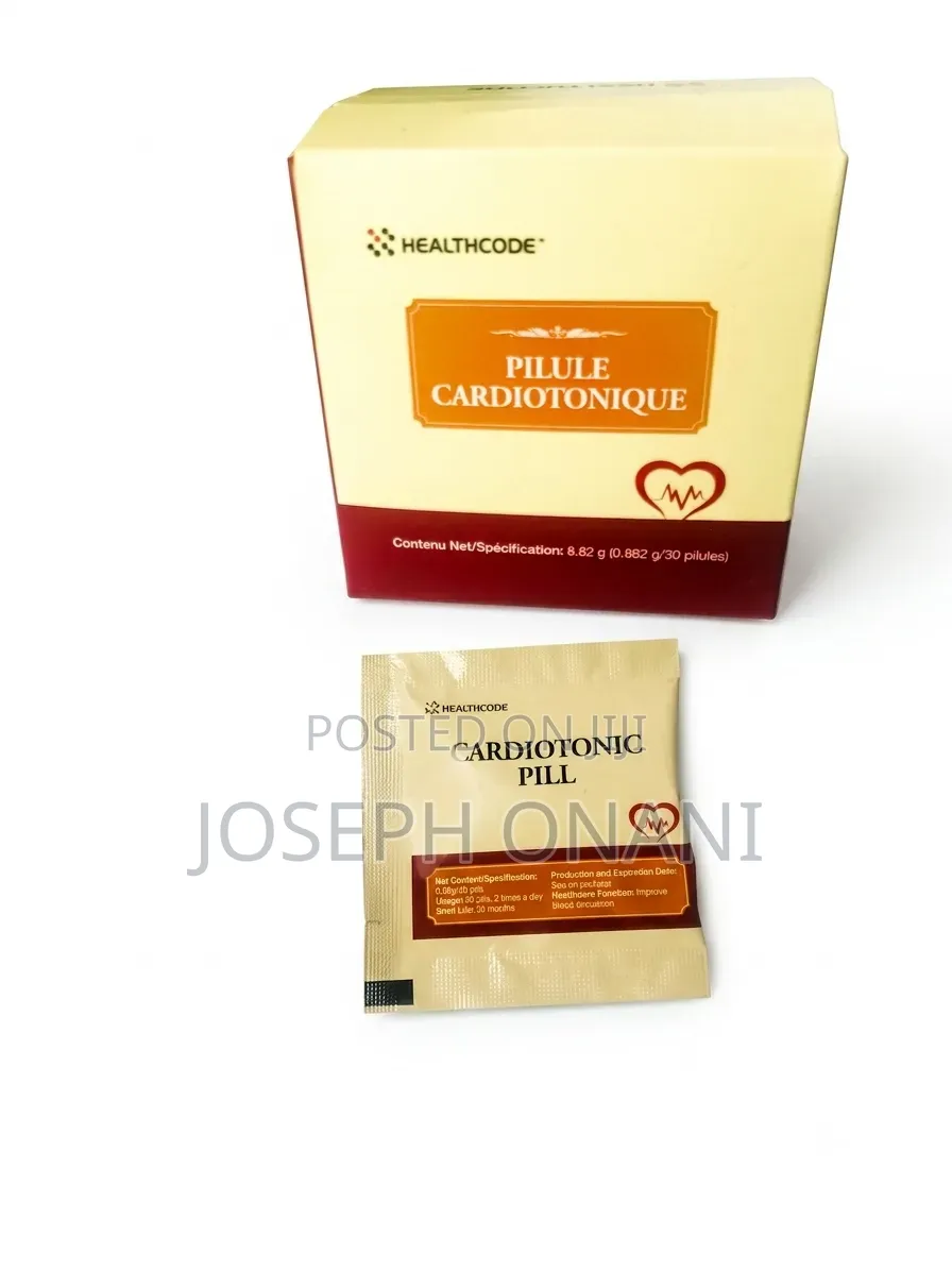 Cardiotonic Pill Supplements for Heart and Cardiovascular Support