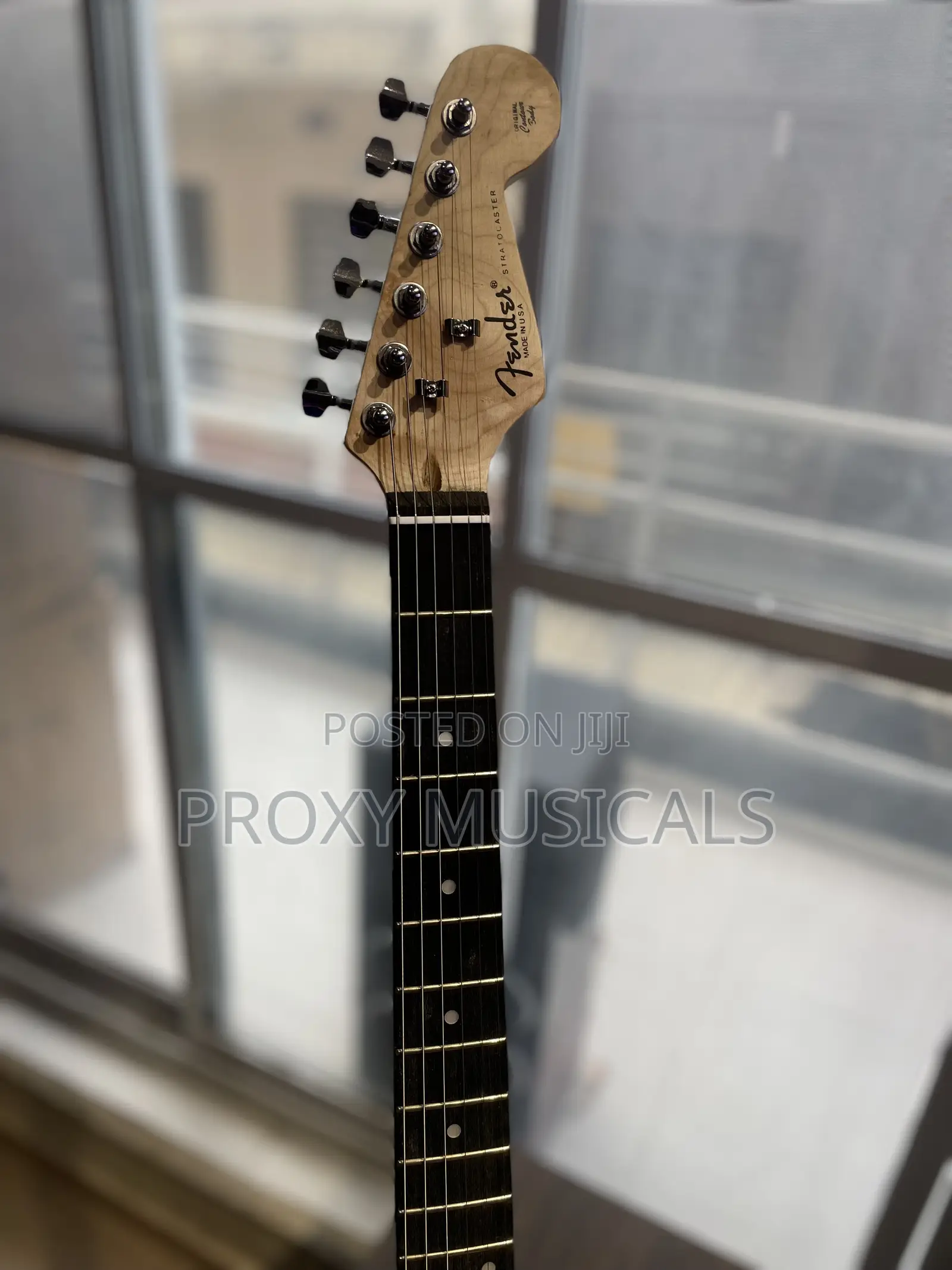Fender Stratocaster Lead Electric Guitar. Blue Black Color