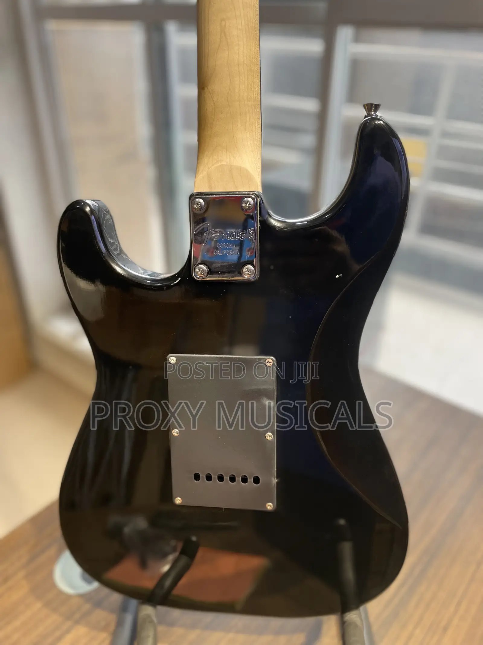 Fender Stratocaster Lead Electric Guitar. Blue Black Color