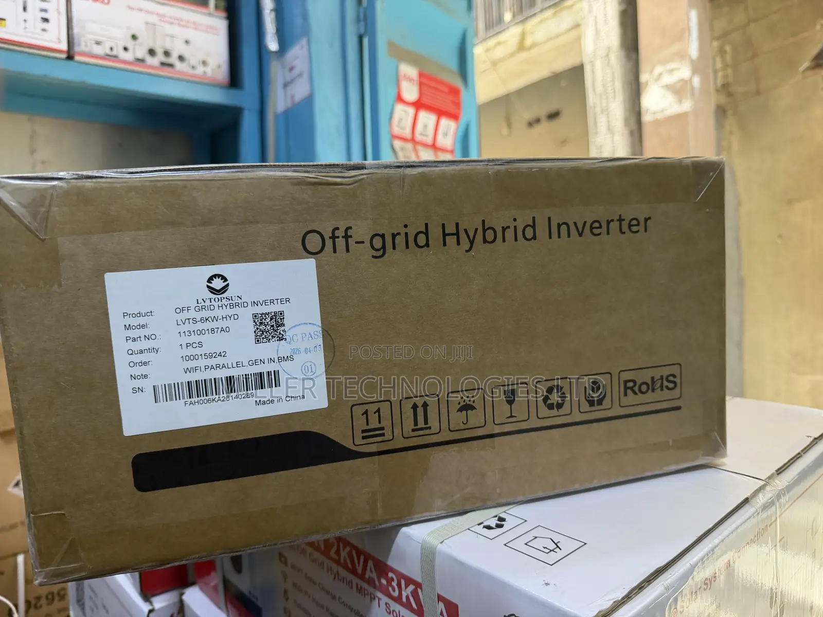 Original LVTOPSUN 6.2kVA Solar Power Inverter