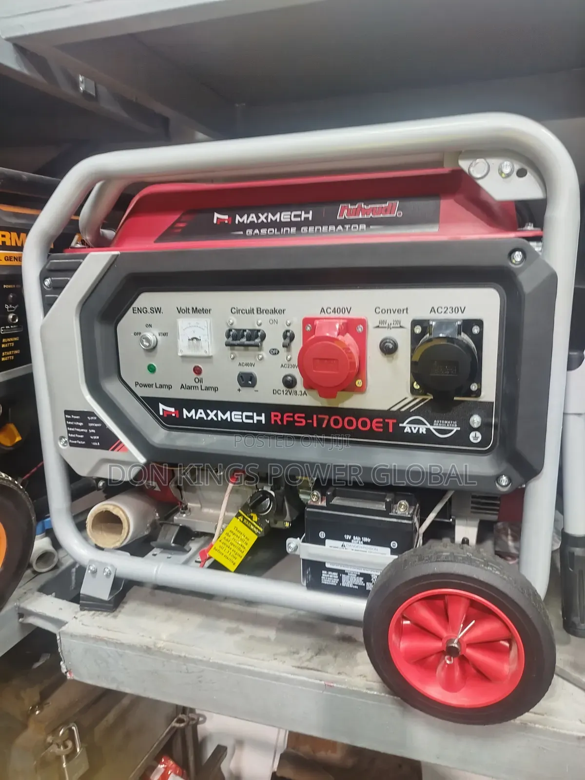 MAXMECH RFS 17000 ET 14.5KVA Generator for Commercial Use