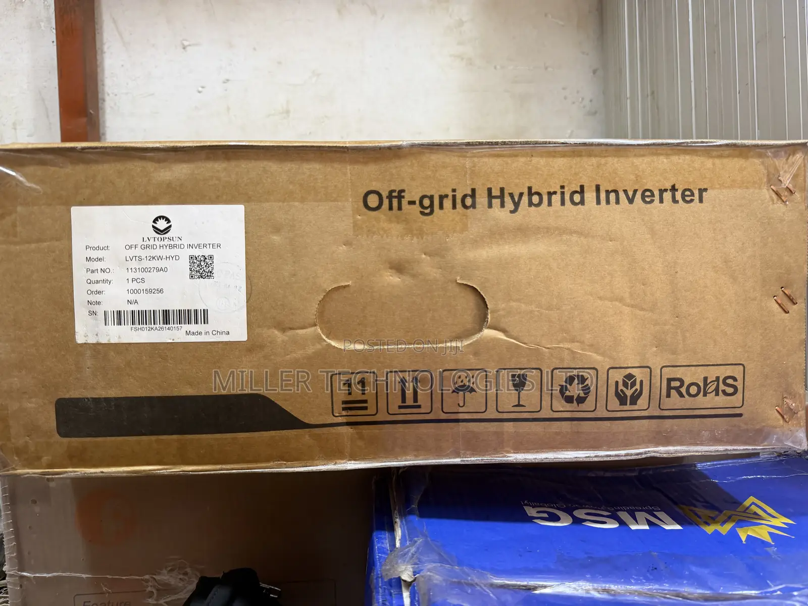 LVTOPSUN 12kVA Hybrid Solar Inverter (LVTS-12KW-HYD)