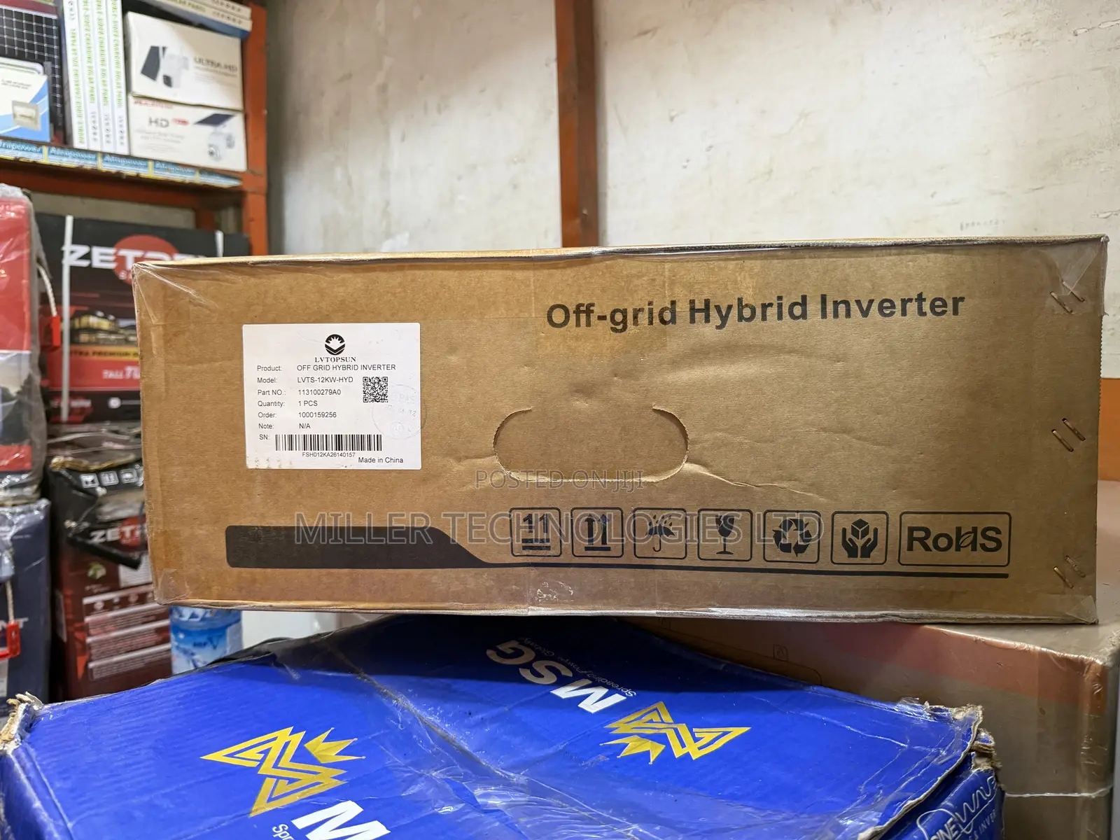 LVTOPSUN 12KW Smart Hybrid Solar Inverter