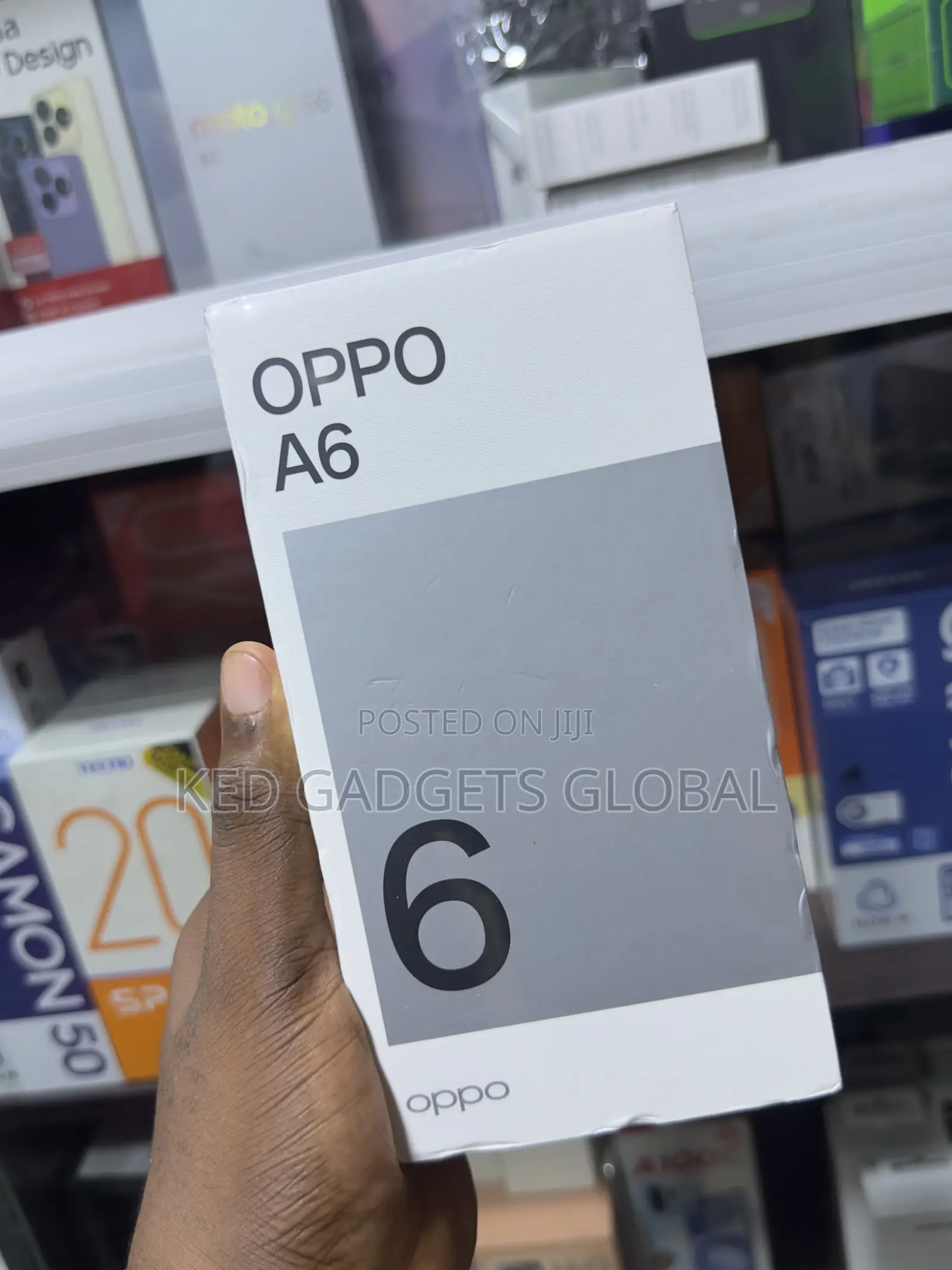 New Oppo A6 256 GB Black
