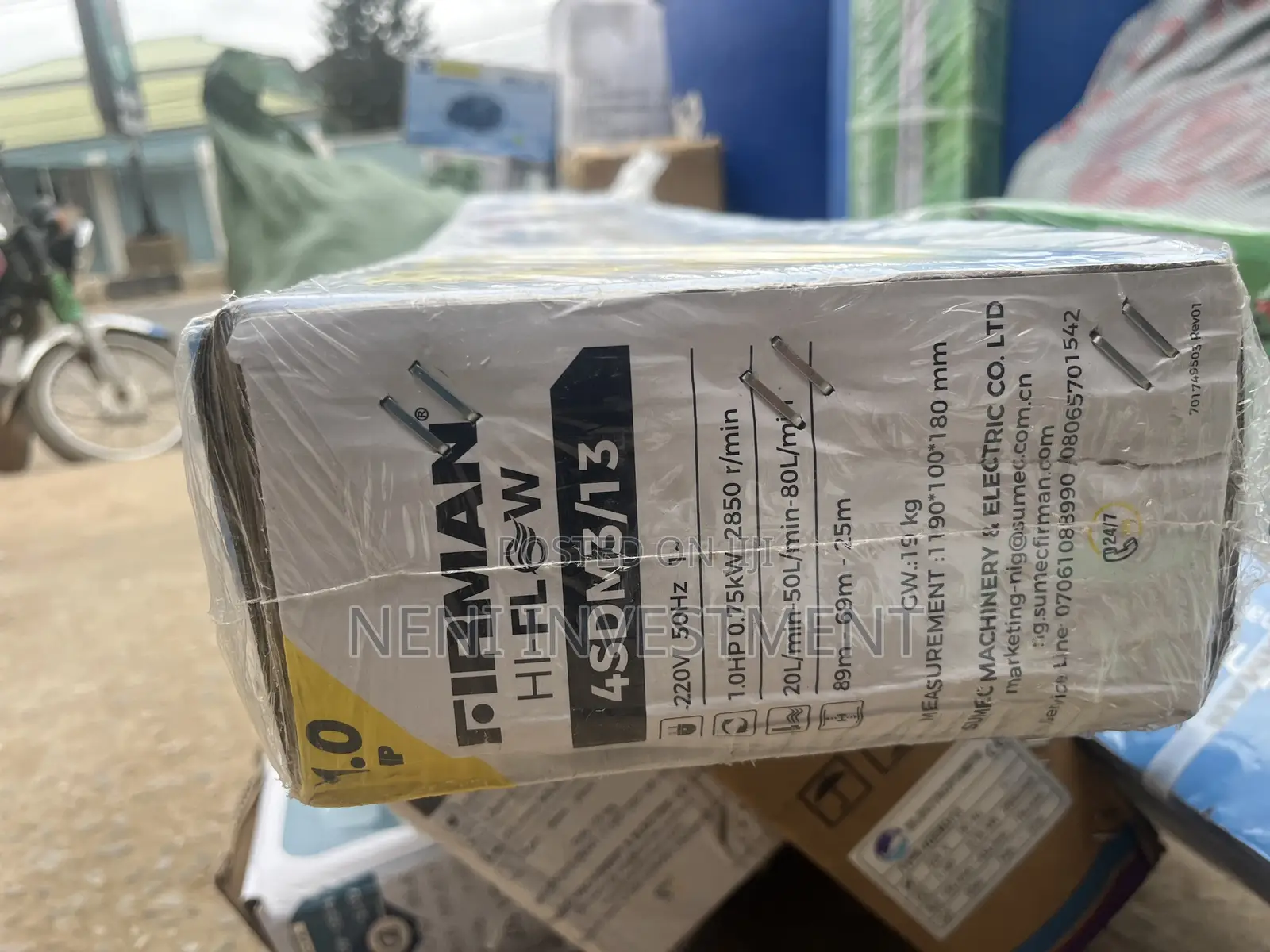 Firman Submersible Water Pump 1hp