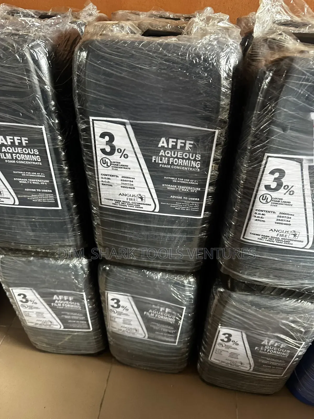 Angus Fire 3% Aqueous Film Forming Foam (AFFF) Concentrate