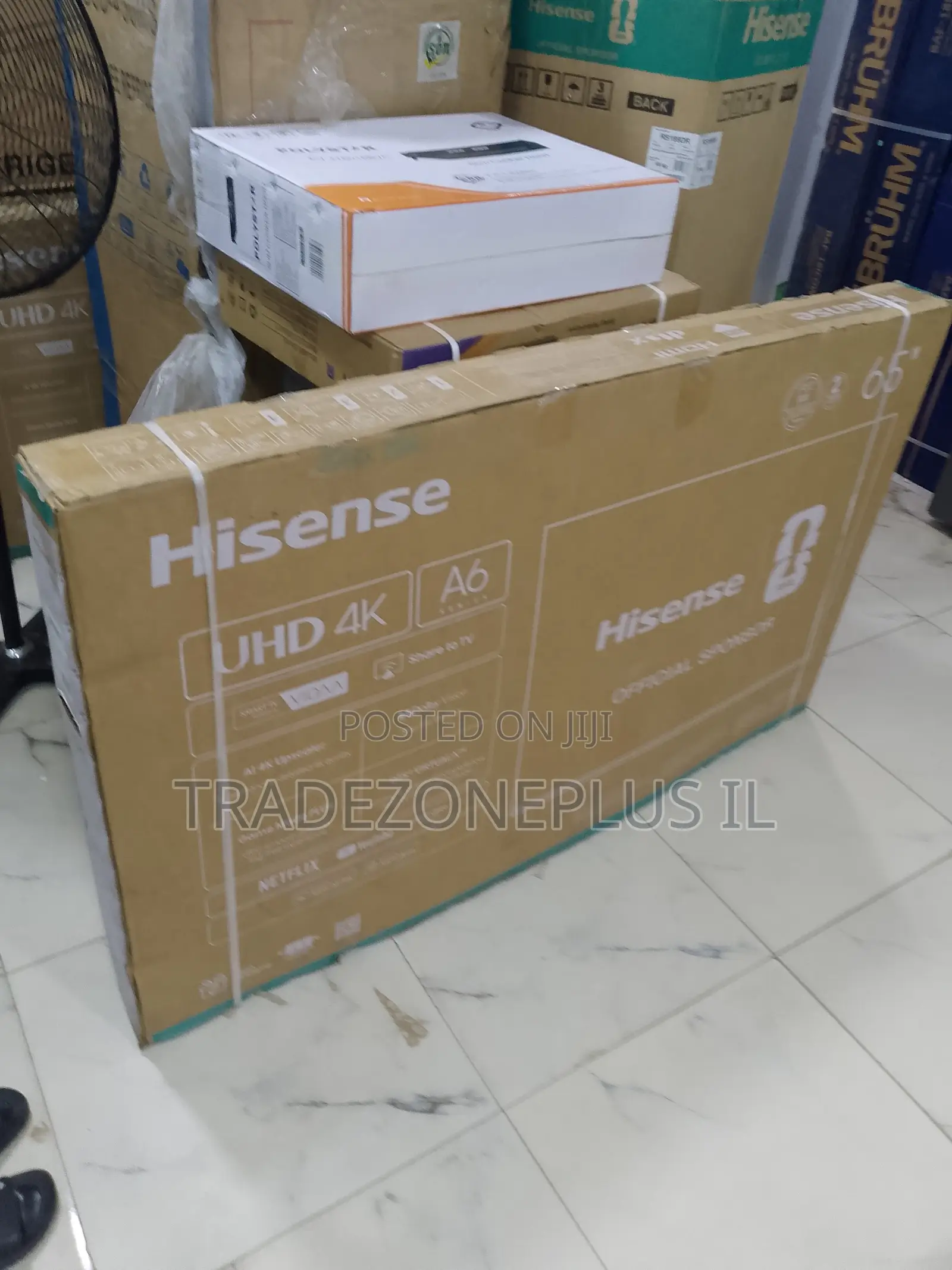Hisense 65 Inches Smart TV With Resolution