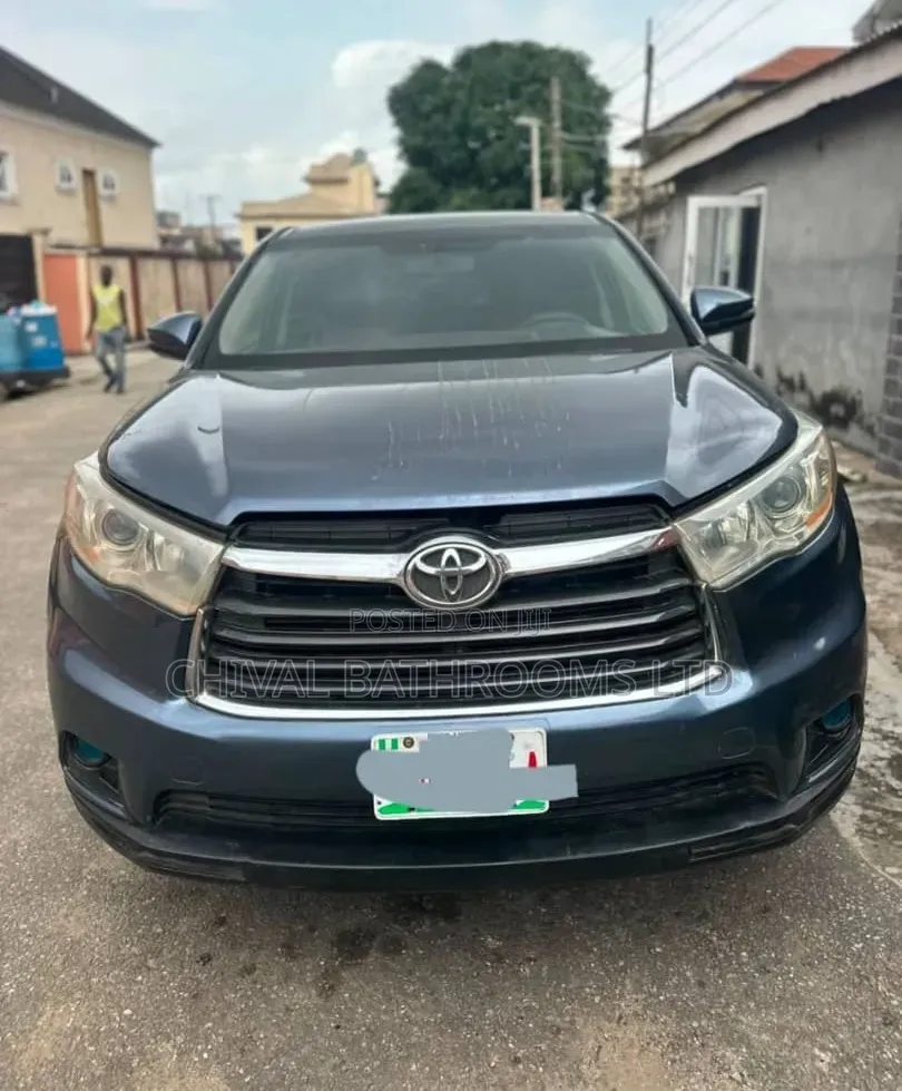 Toyota Highlander 2014 Blue