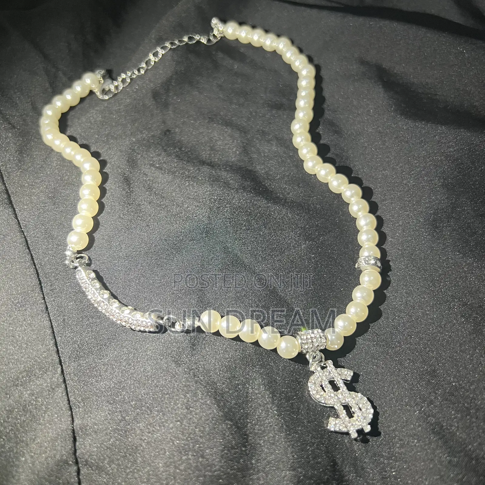 Woman Pearl Necklace Woman Gift Jewelry Rave Choker