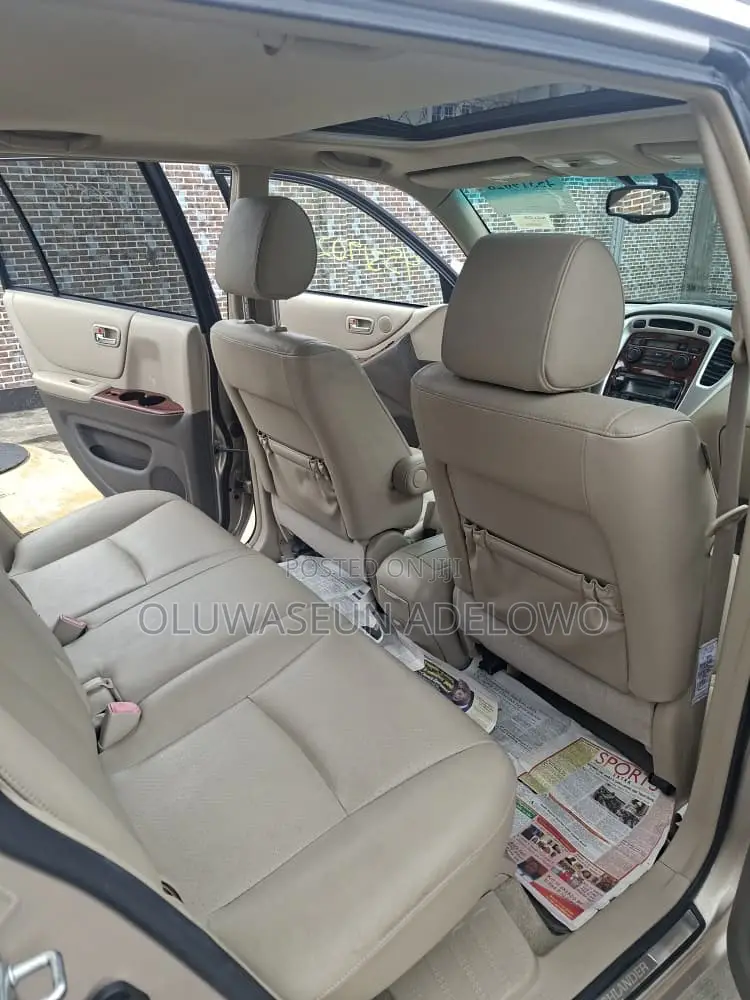 Toyota Highlander Limited V6 2006 Gold