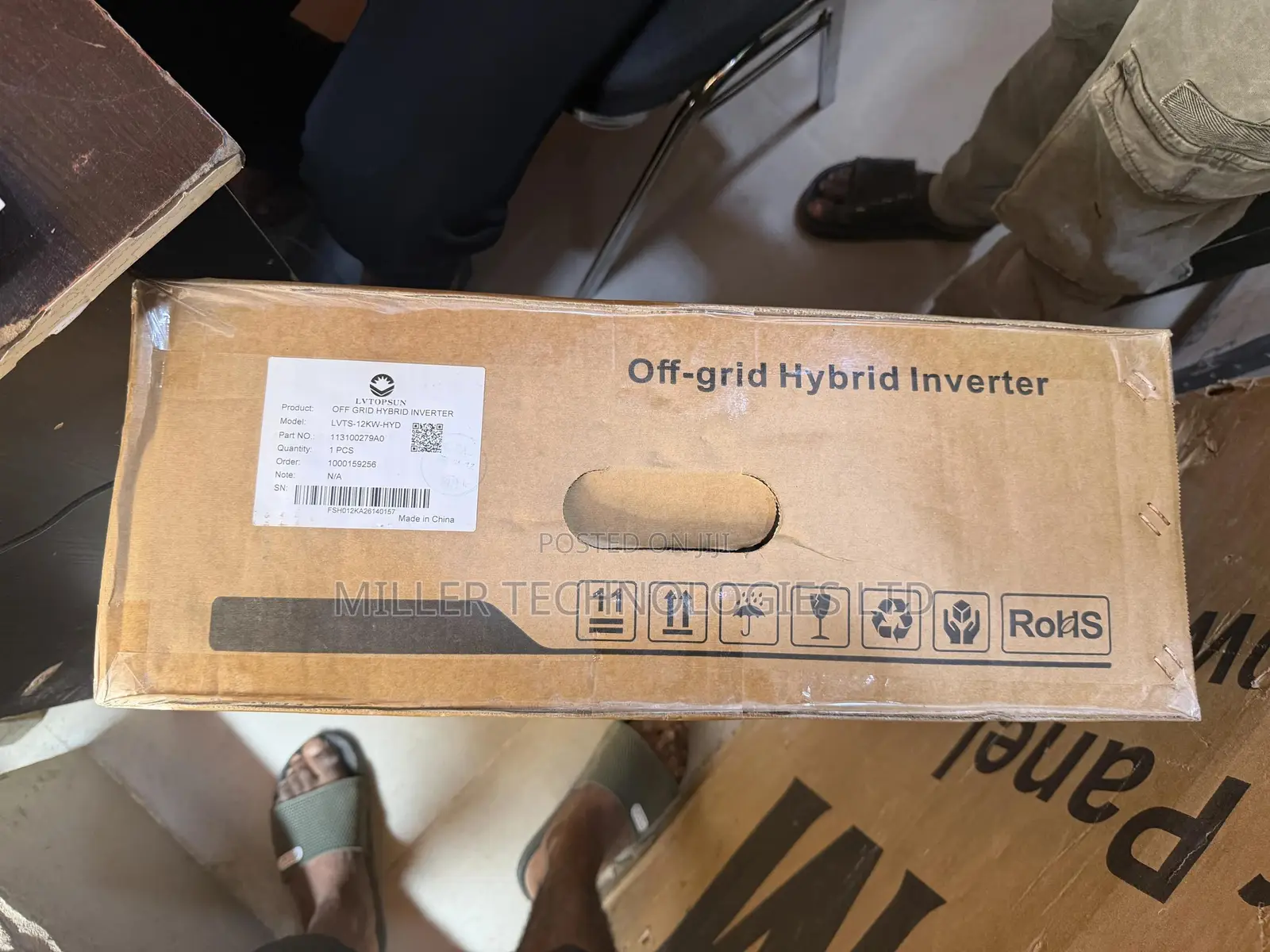 LVTOPSUN LVTS Series 12KW Hybrid Power Inverte