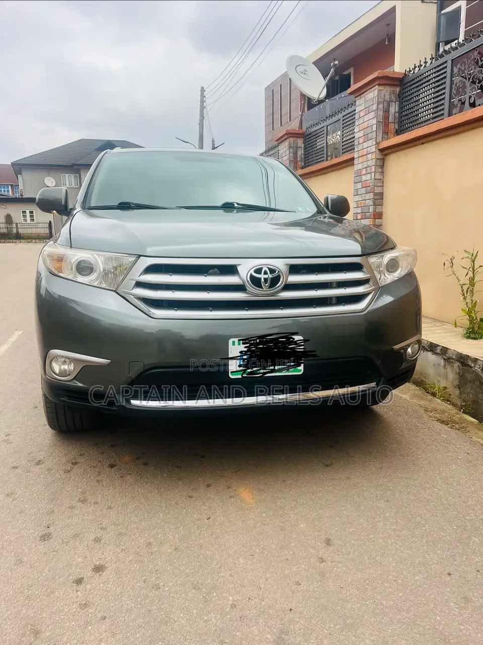 Toyota Highlander Limited 2012 Green