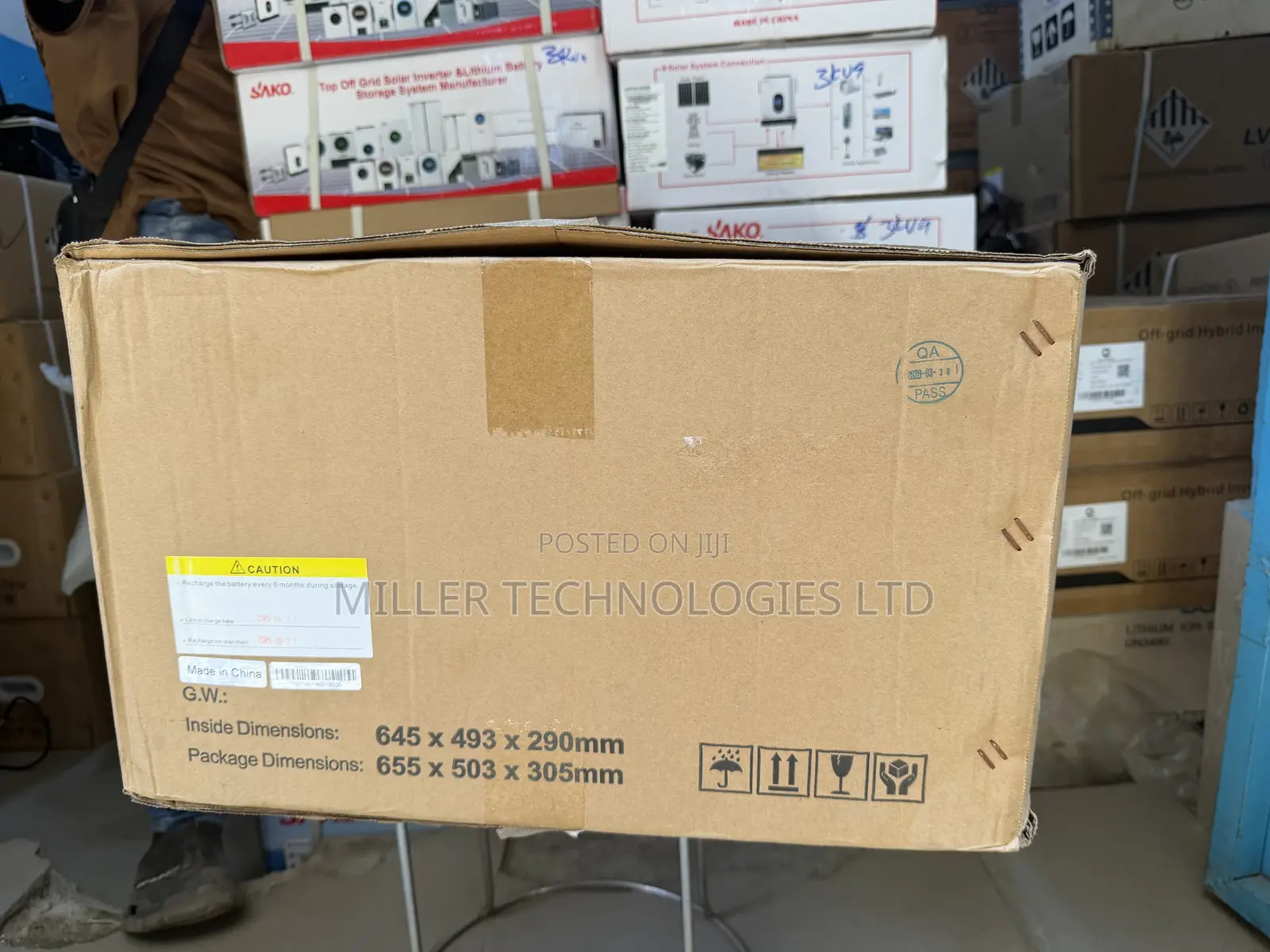 LVTOPSUN Li-Ion Battery 5kWh 24V for Solar Systems