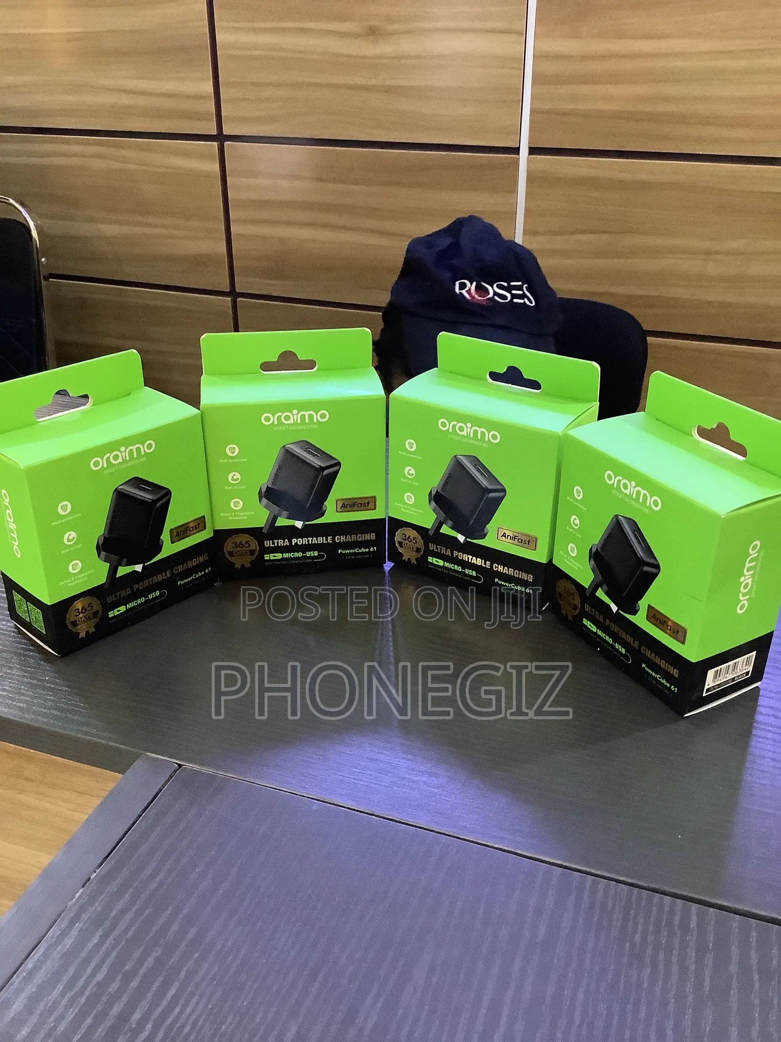 Oraimo Ultra Potable Fast Charger PowerCube 61