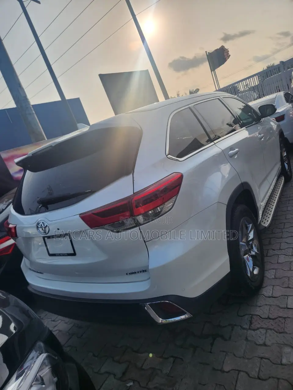 Toyota Highlander Limited Platinum 4x4 V6 (3.5L 6cyl 8A) 2017 White