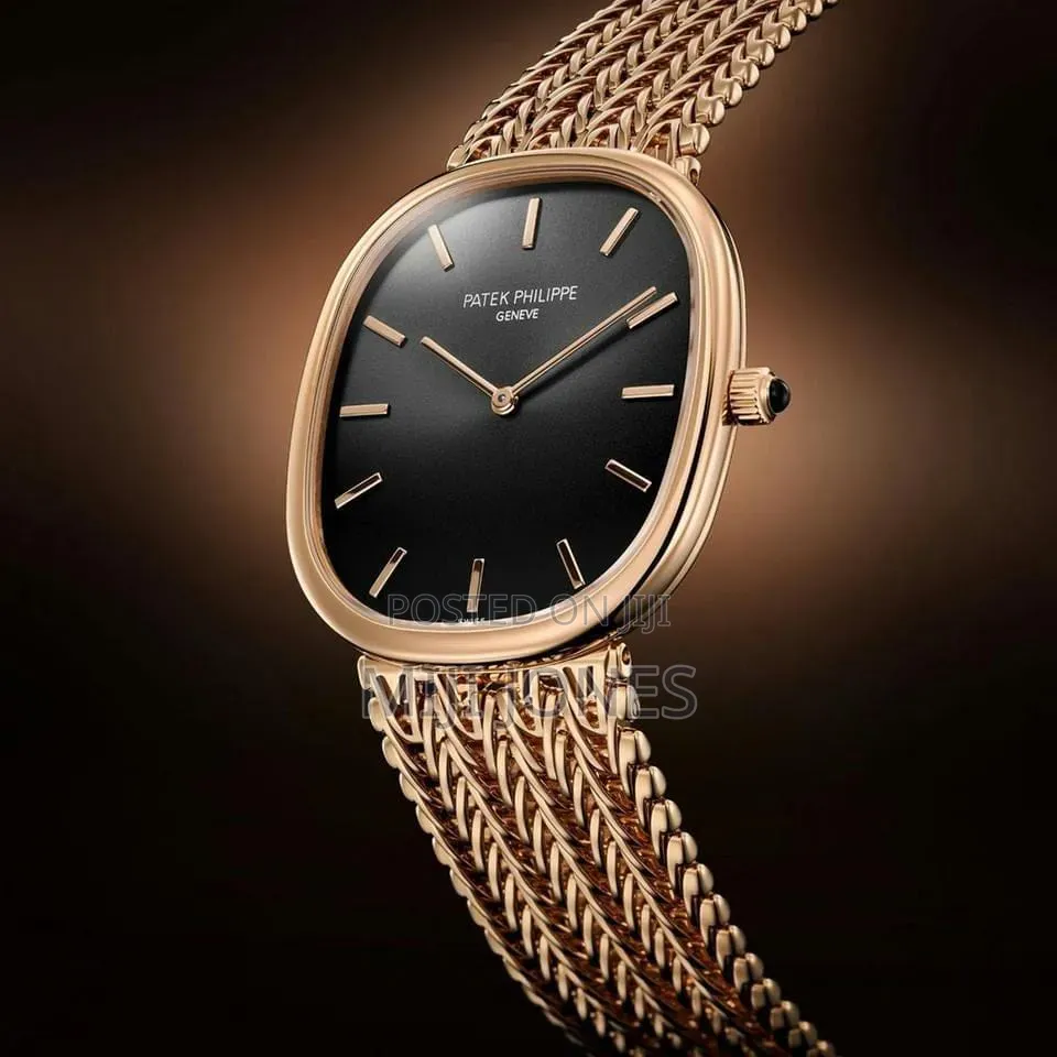 *Patek Philippe Style Unisex Watch - Stainless Steel Chain Strap*