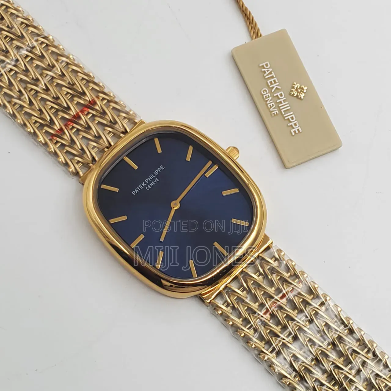 *Patek Philippe Style Unisex Watch - Stainless Steel Chain Strap*