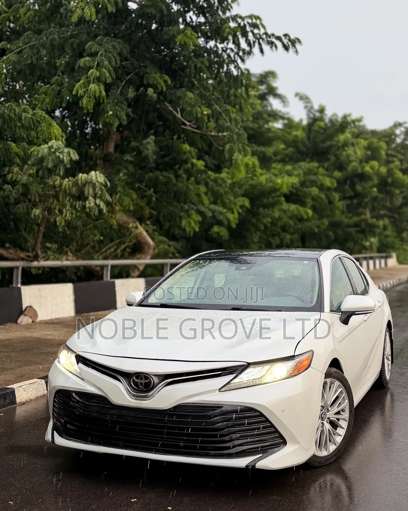 Toyota Camry XLE FWD (2.5L 4cyl 8AM) 2018 White