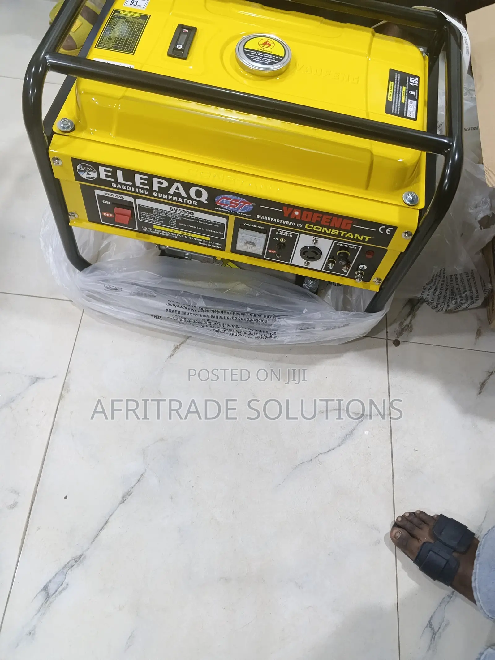 Never Stay in the Dark – Elepaq SV5800 Generator