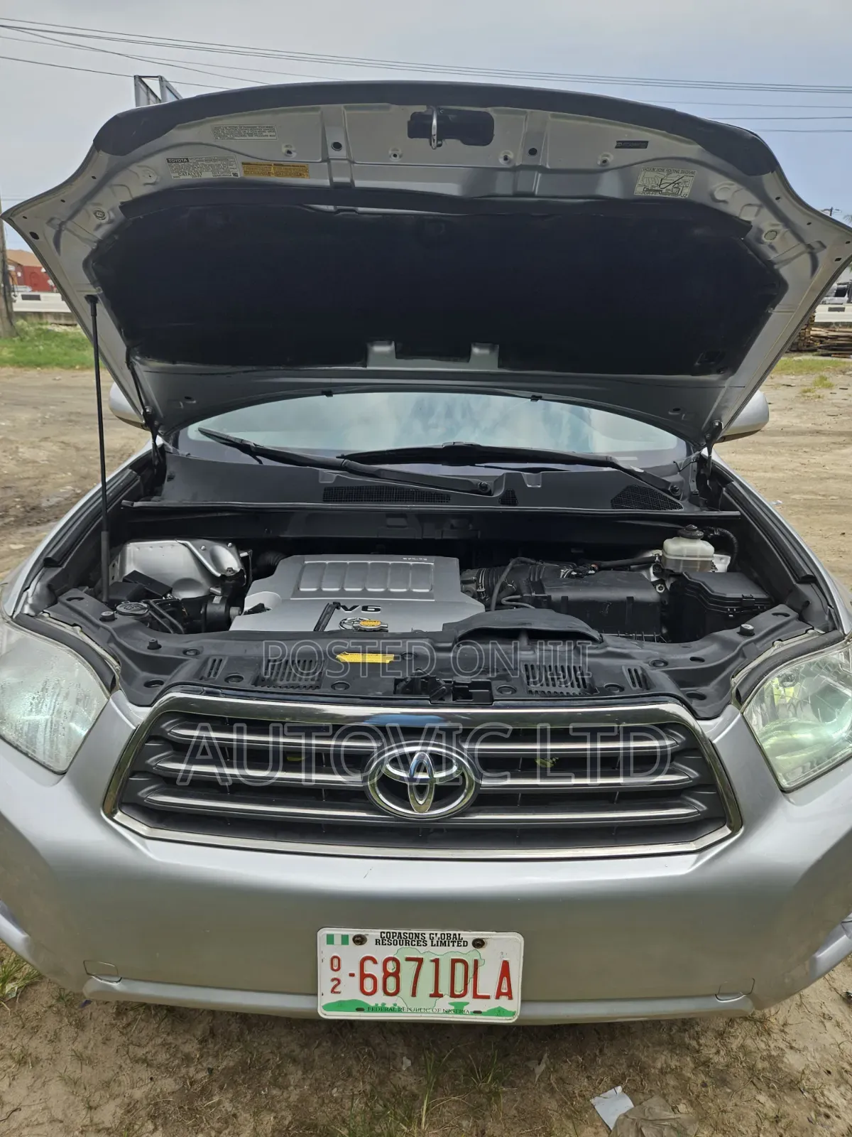Toyota Highlander Sport 4x4 2009 Silver