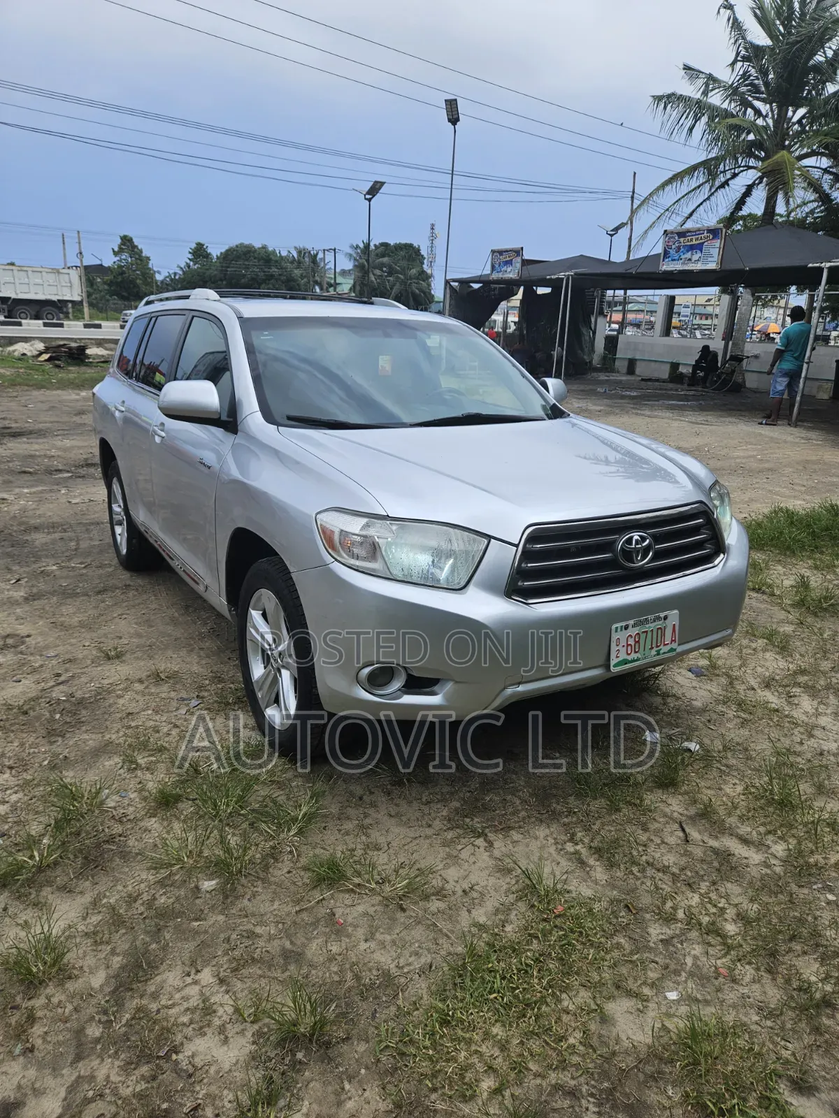 Toyota Highlander Sport 4x4 2009 Silver