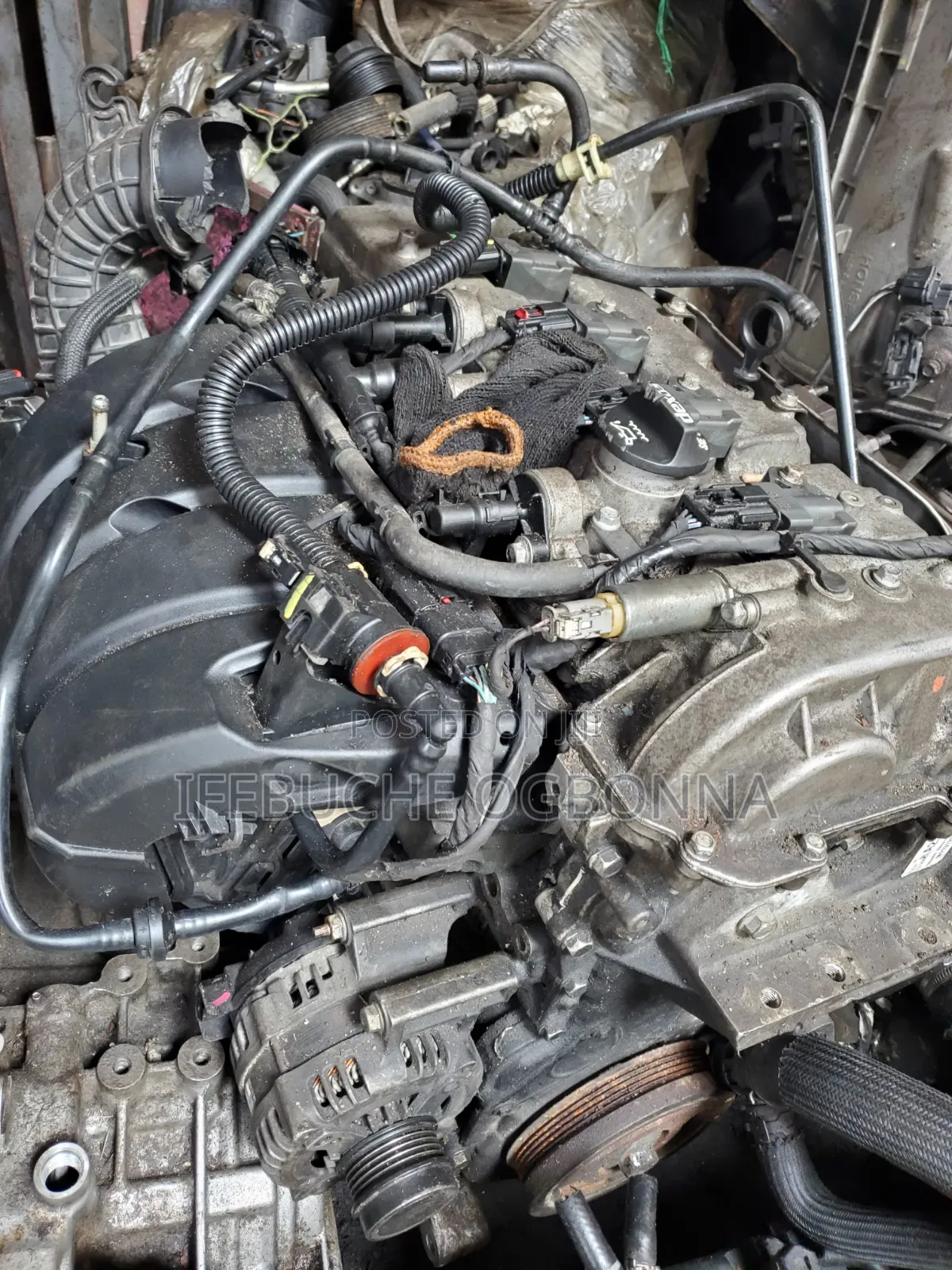 Cadillac Complete Engine 2.0 Turbo Charger 4plug Direct Tokunbo