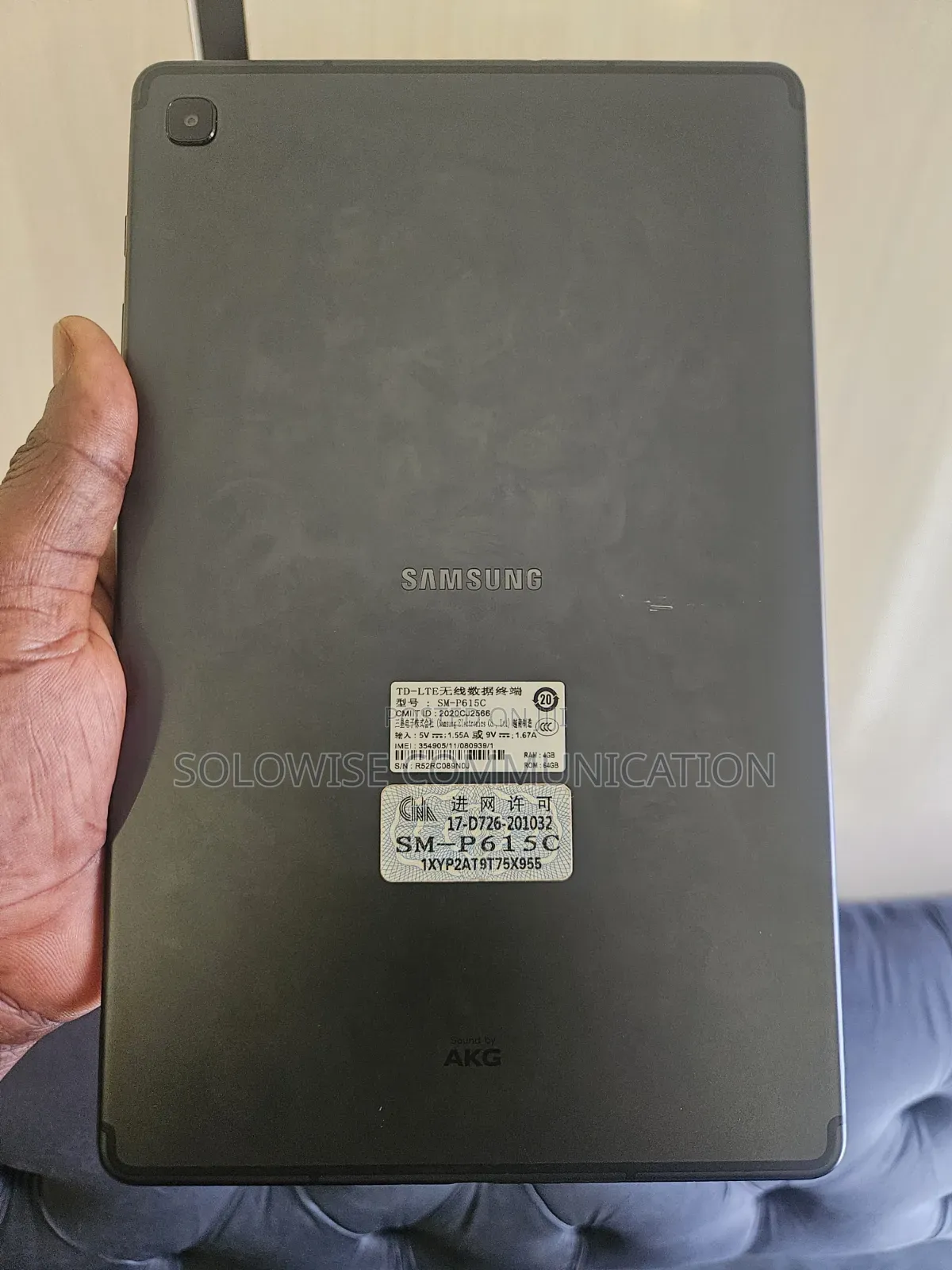 Samsung Galaxy Tab S6 Lite 64 GB Black