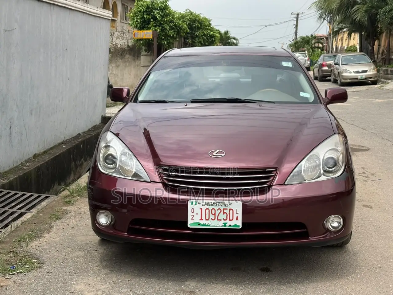 Lexus ES 2004 Red