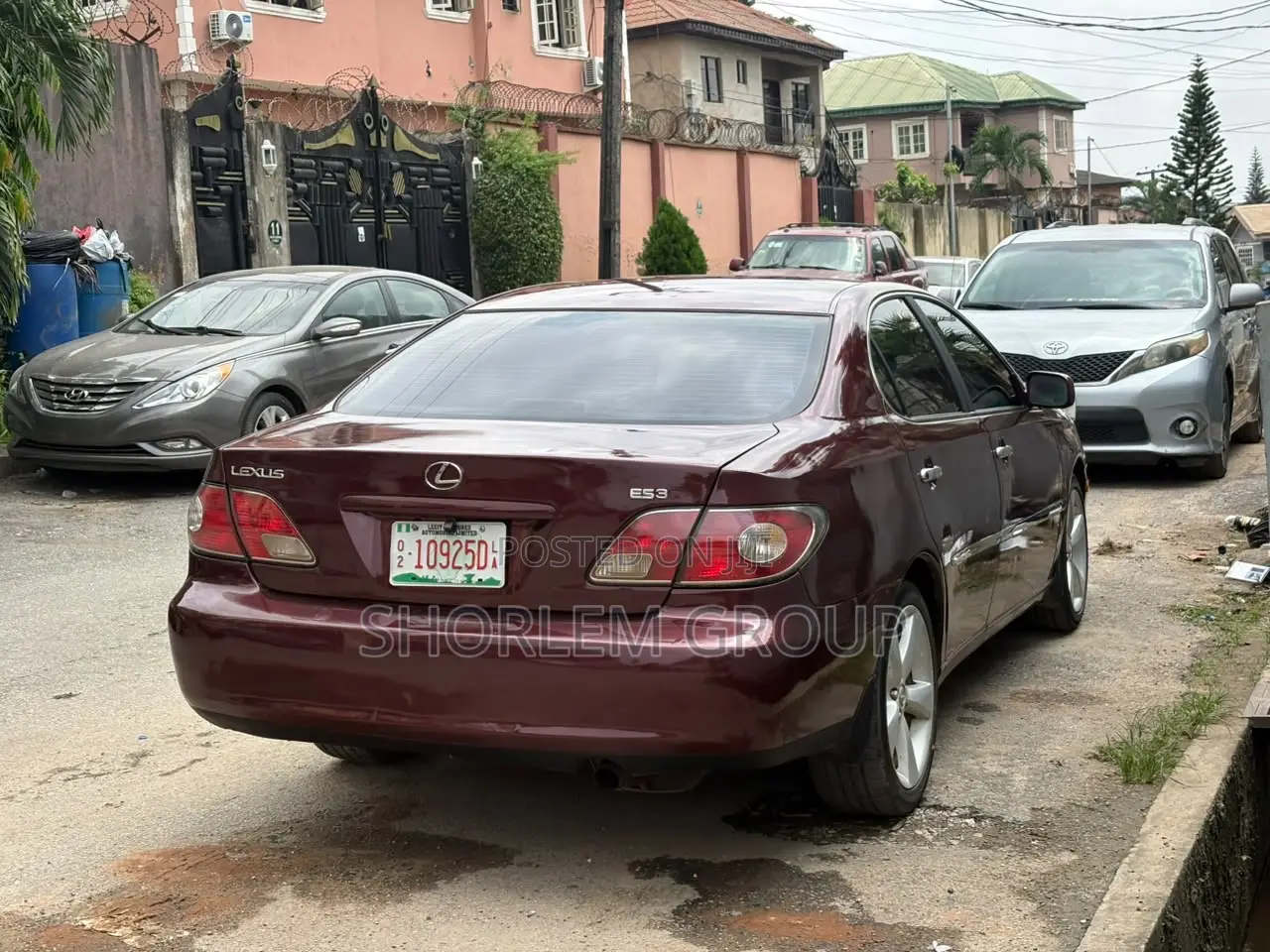 Lexus ES 2004 Red