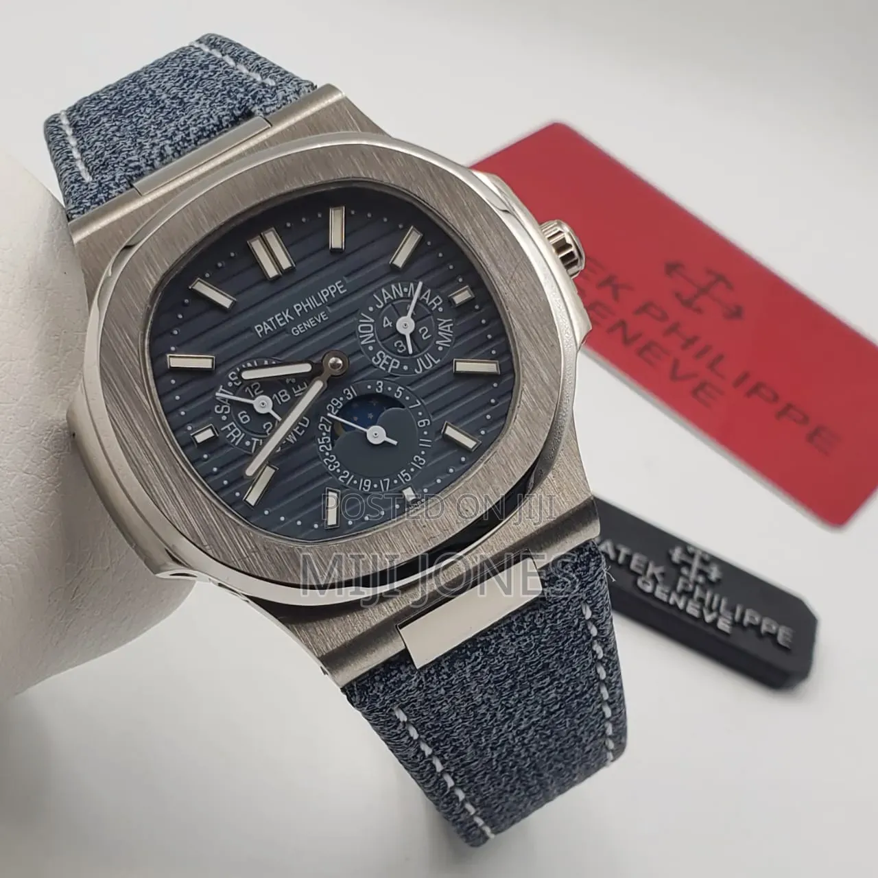 The Denim-Toned Nautilus Chronograph 5980g