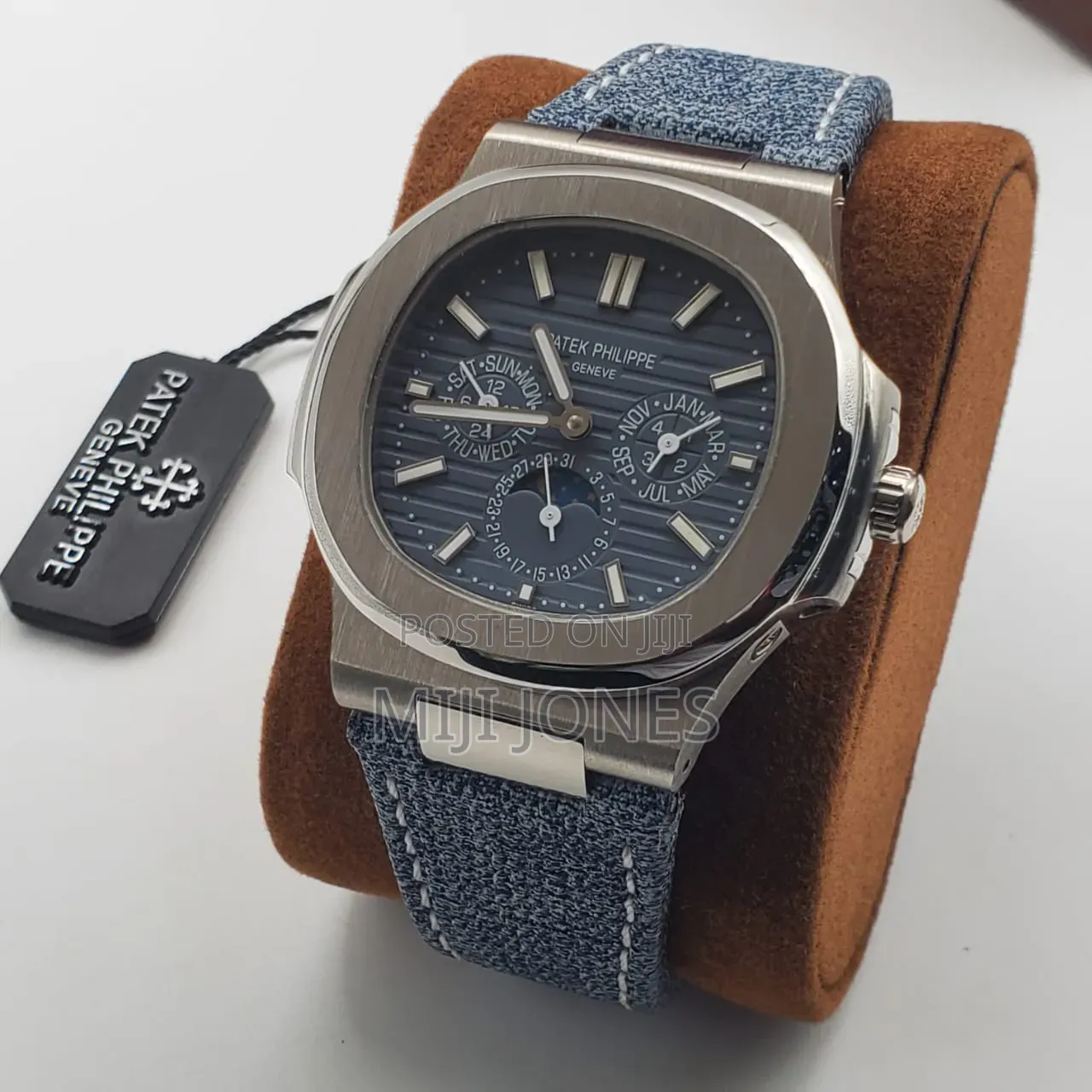 The Denim-Toned Nautilus Chronograph 5980g