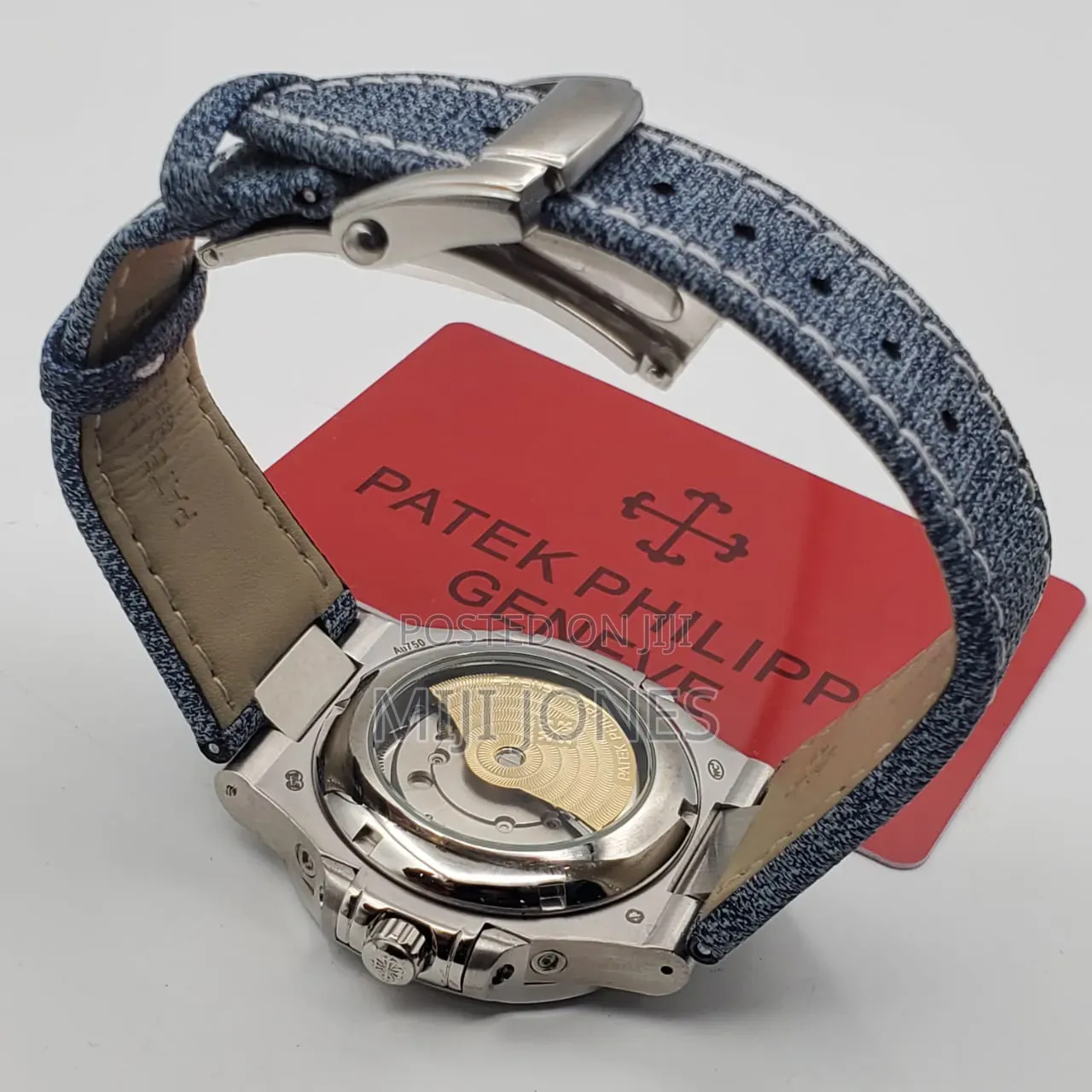 The Denim-Toned Nautilus Chronograph 5980g