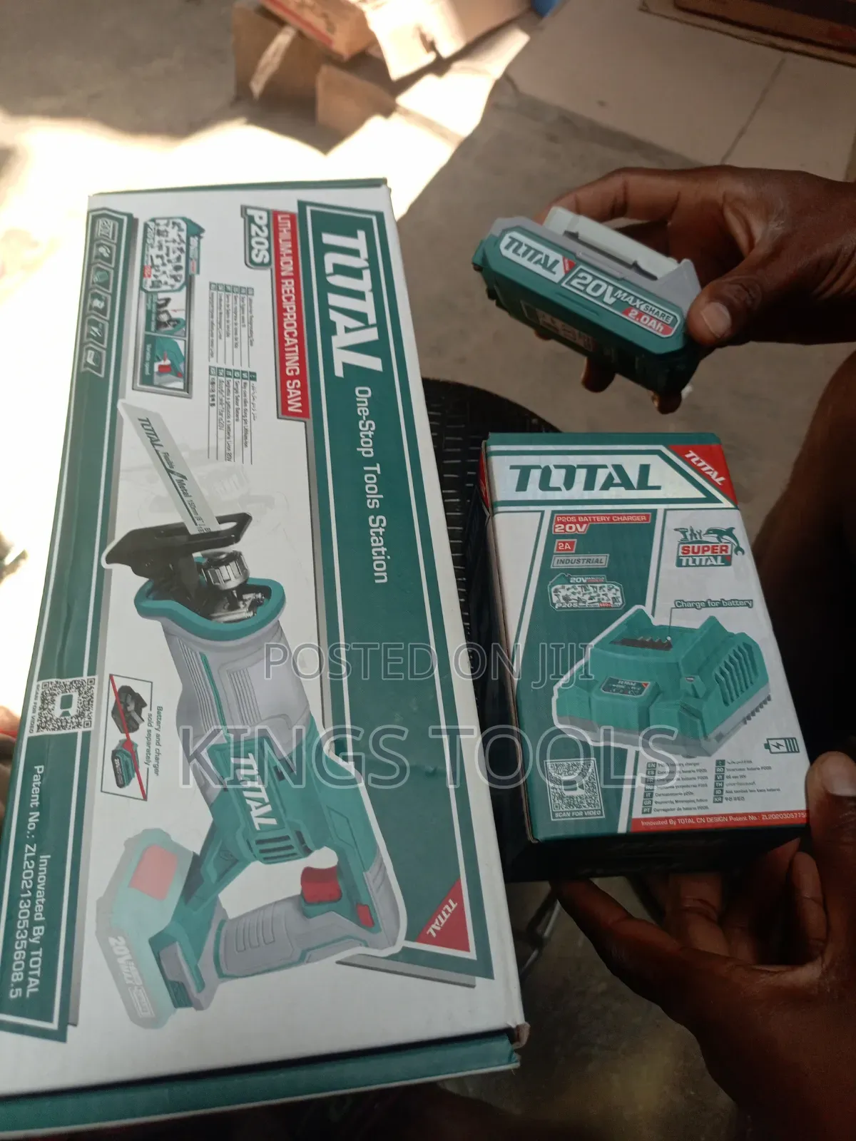 Reciprocating Saw 20v (Total)