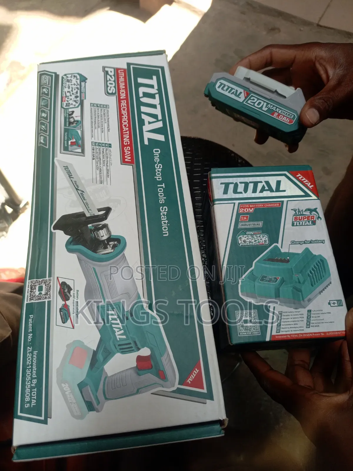 Reciprocating Saw 20v (Total)