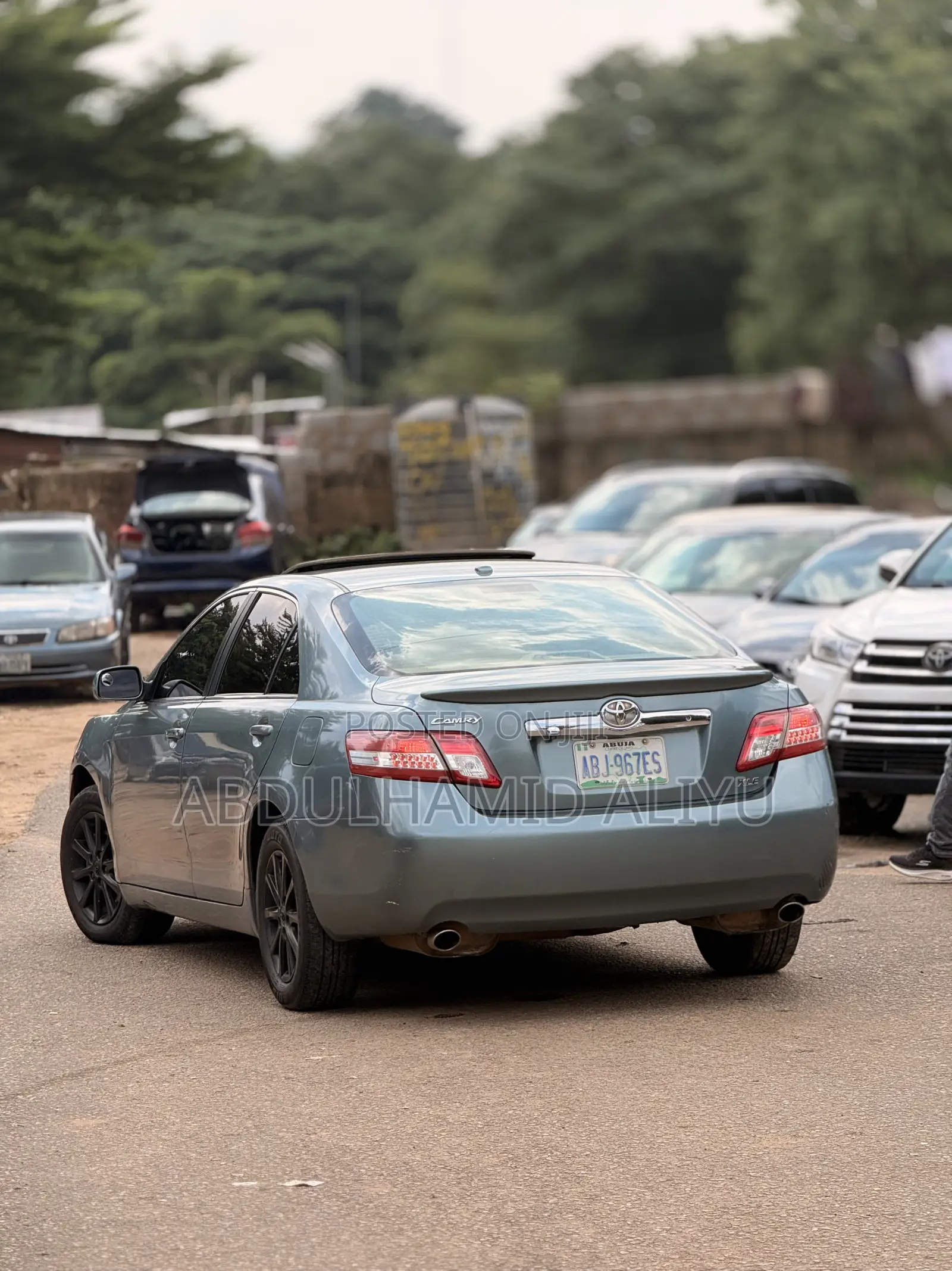 Toyota Camry XLE V6 4dr Sedan (3.5L 6cyl 6A) 2011 Green