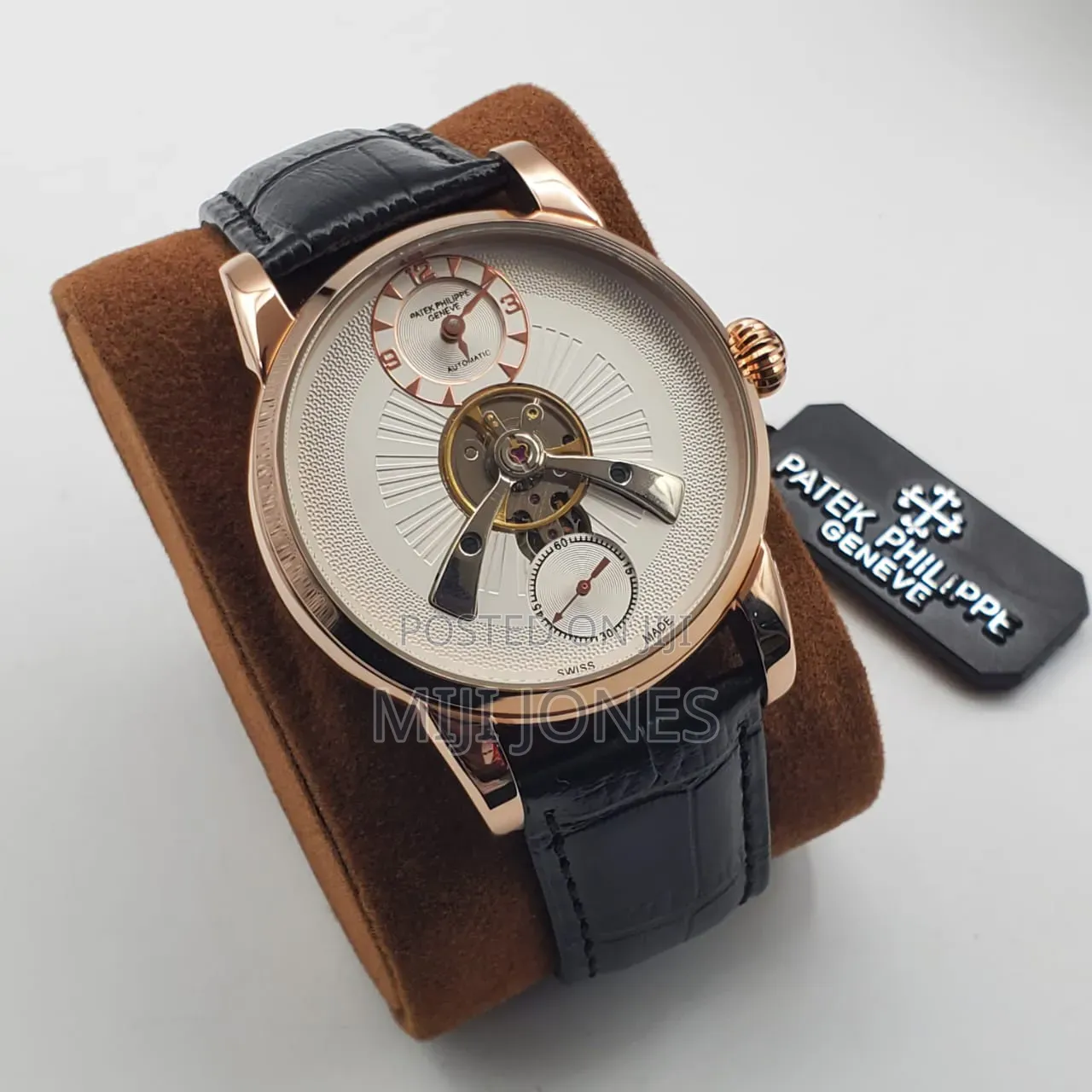 *Patek Philippe Replica Automatic Wristwatch for Men - Leather Belt*