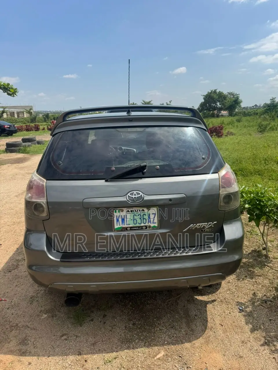 Toyota Matrix XR Hatchback FWD (1.8L 4cyl 4A) 2006 Gray