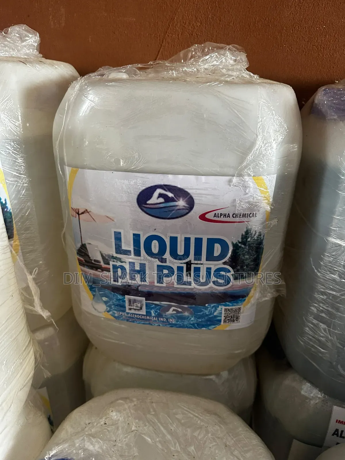 25-Liter Container of Liquid pH Plus