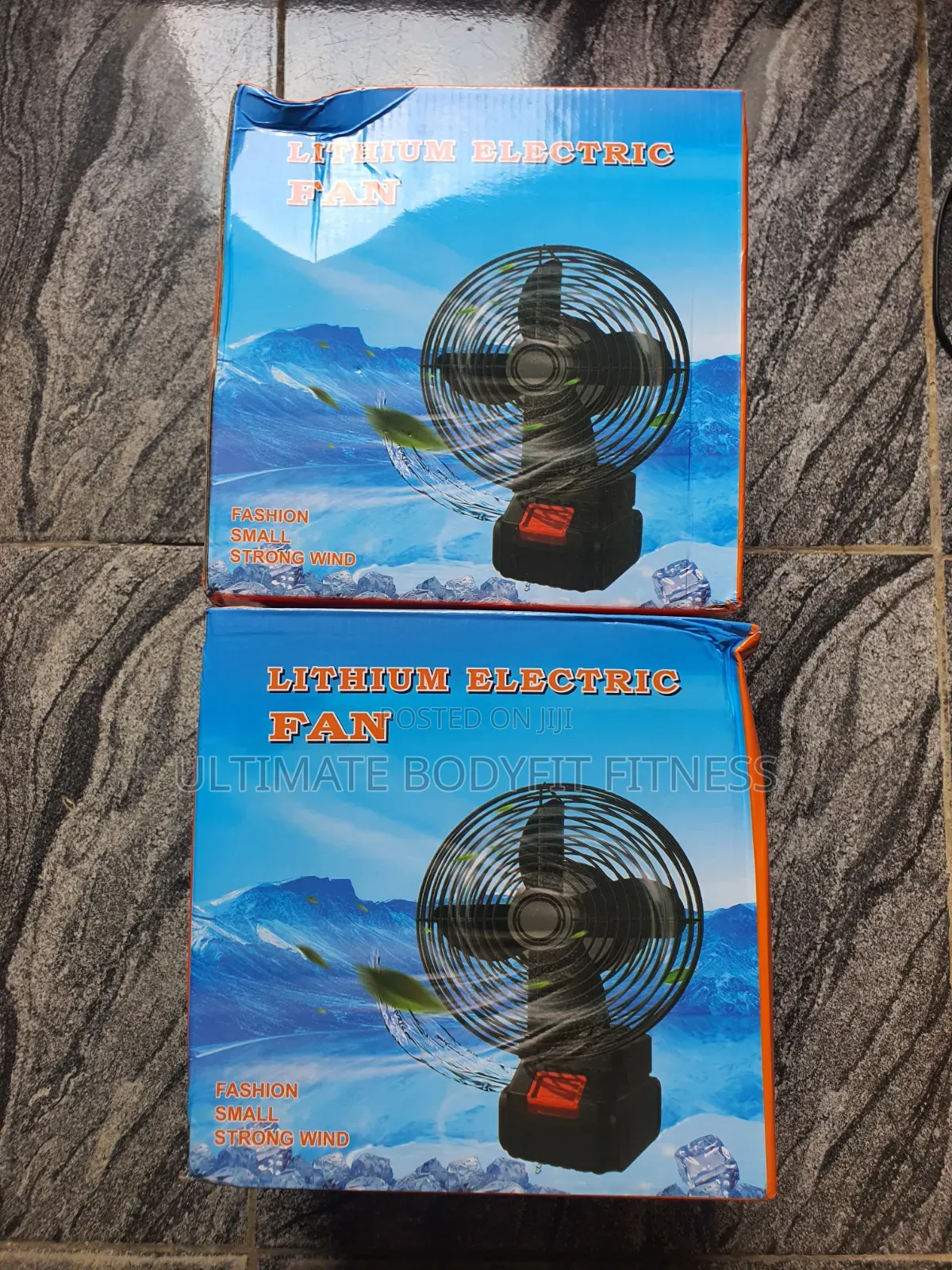 Brand New Lithium Electric Rechargeable Industrial Table Fan