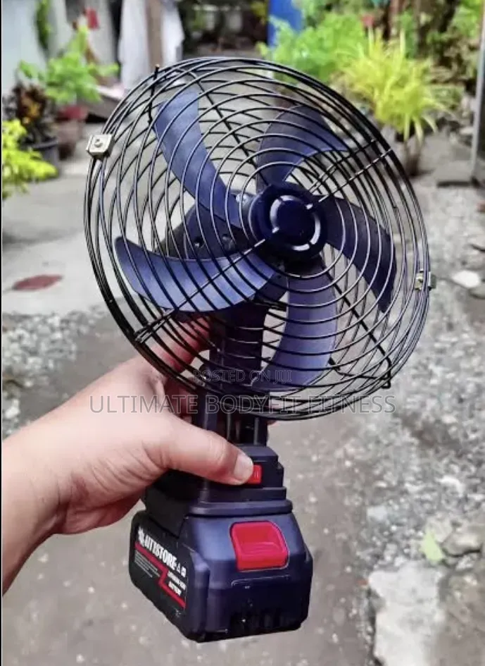 Brand New Lithium Electric Rechargeable Industrial Table Fan