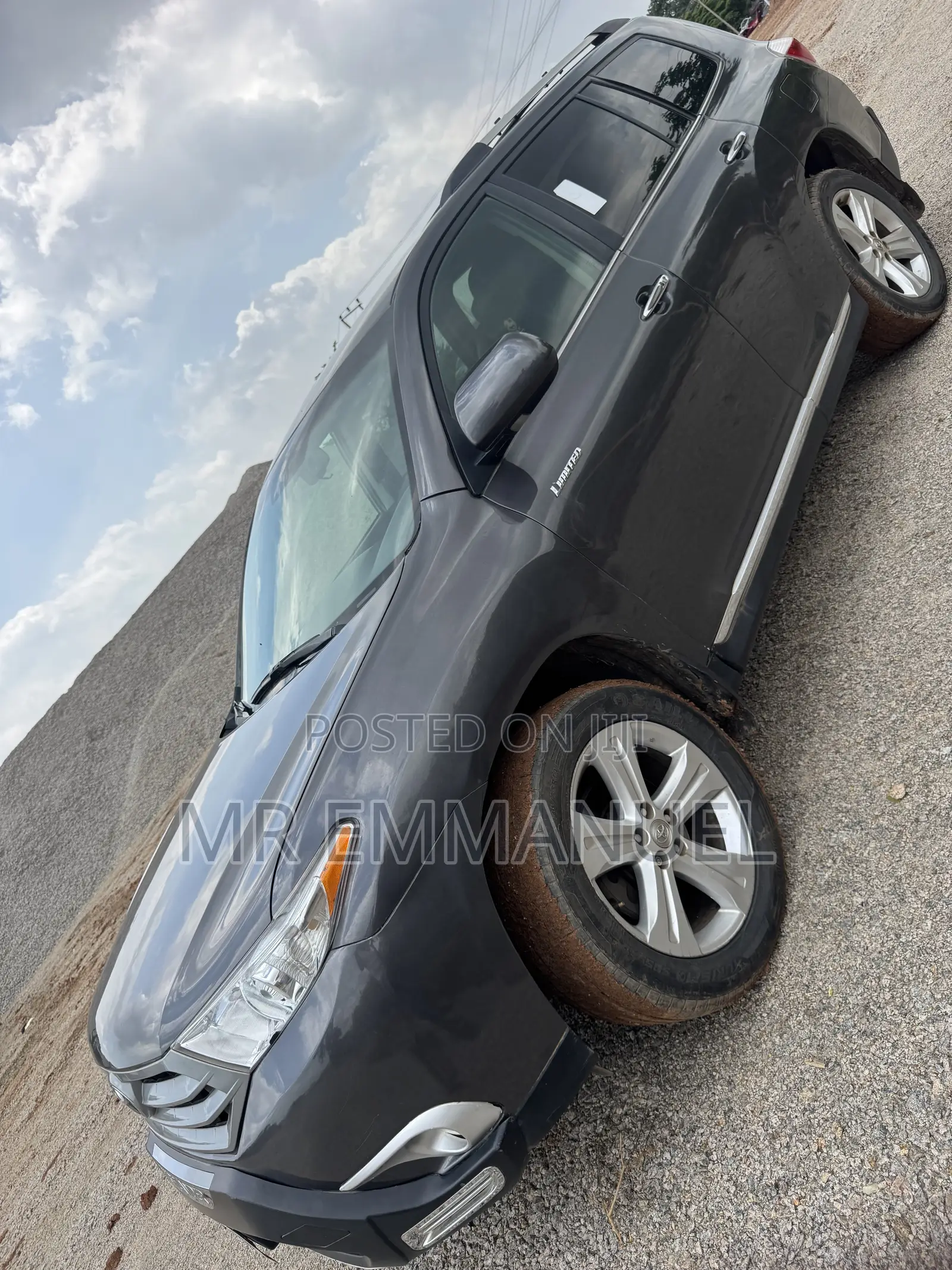 Toyota Highlander Limited 3.5l 4WD 2013 Gray
