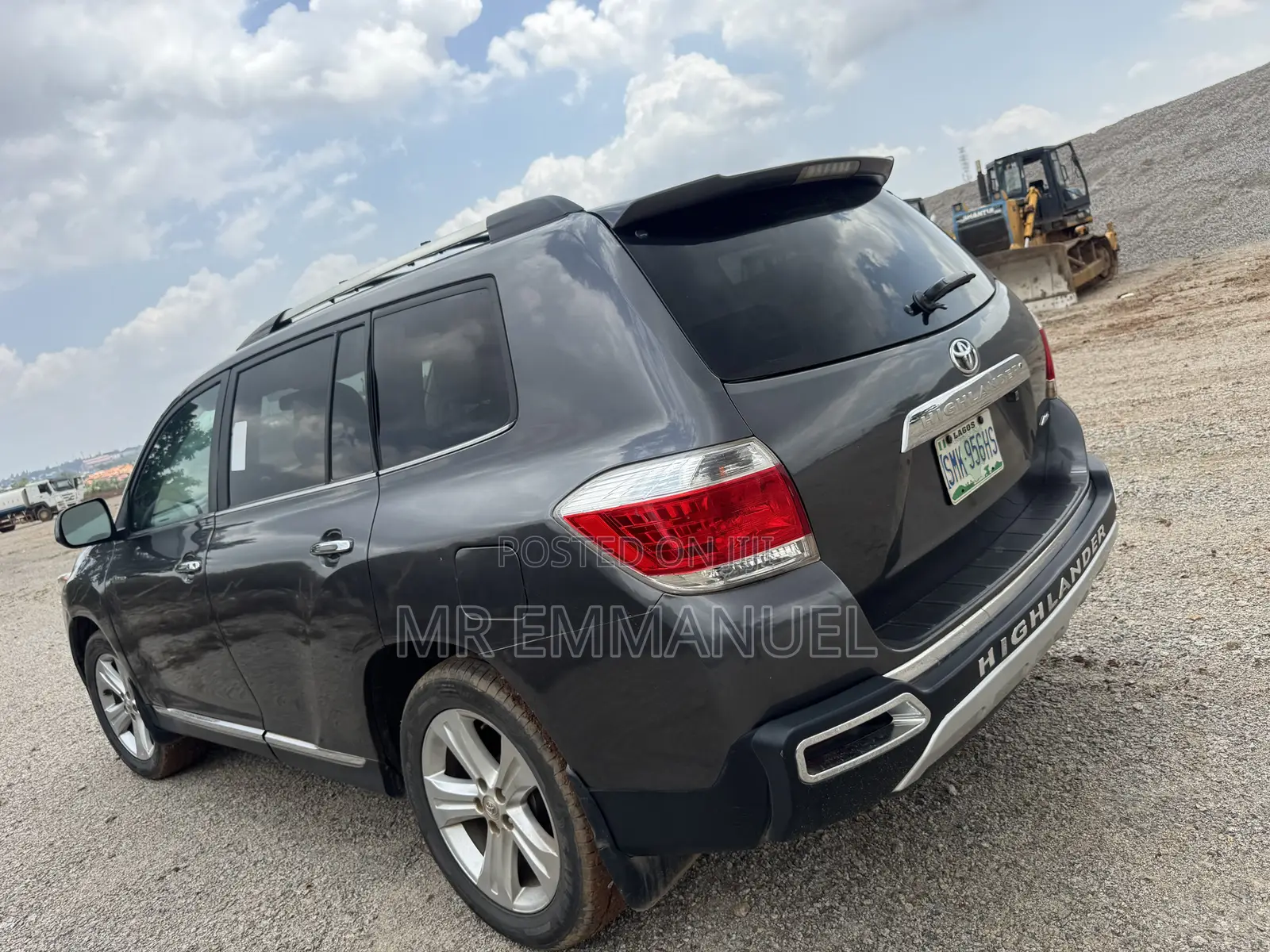 Toyota Highlander Limited 3.5l 4WD 2013 Gray
