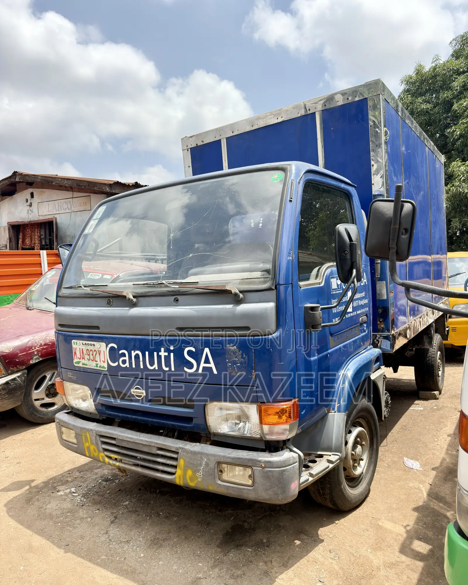 Nissan Cabstar Container Body Diesel Engine